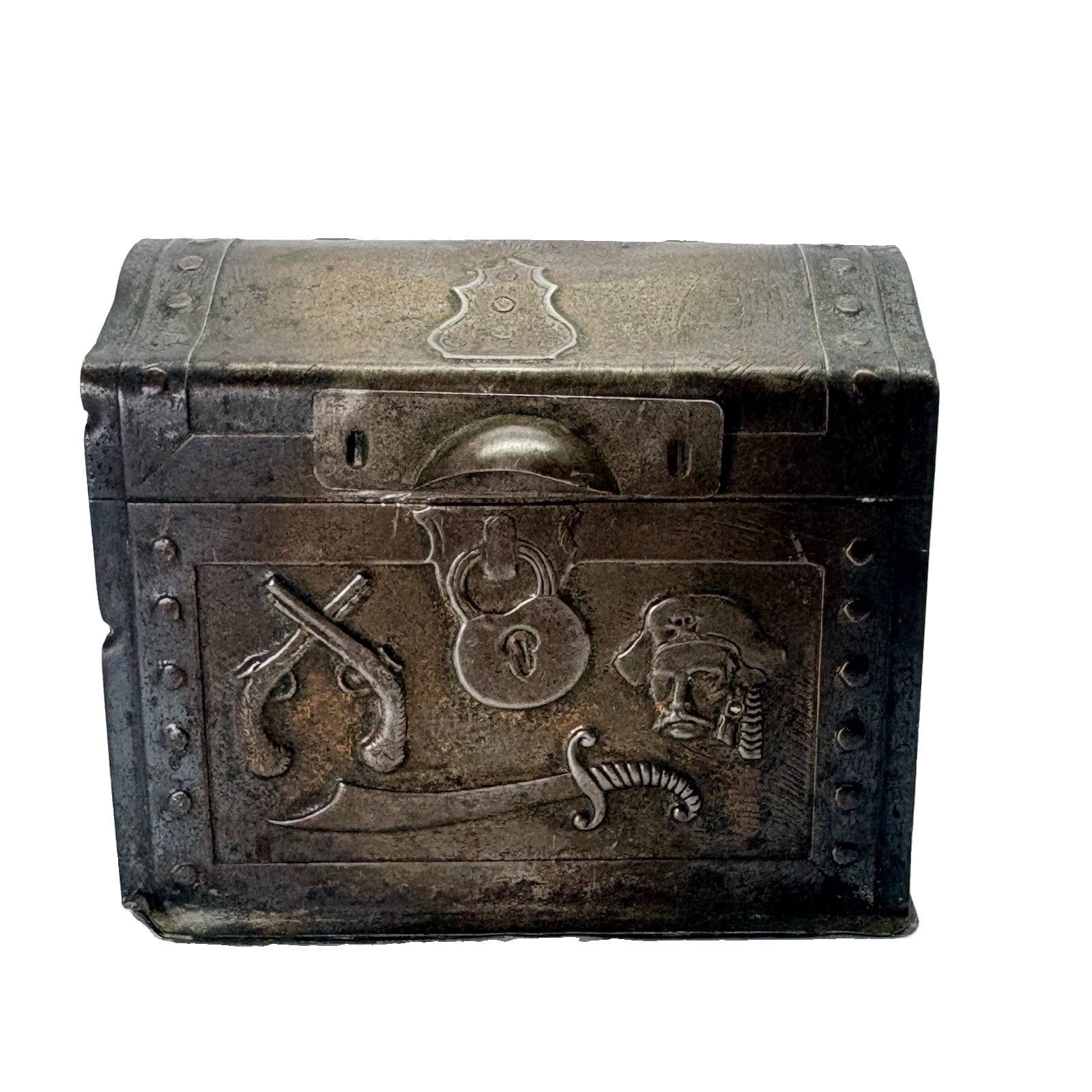 Vintage Treasure Chest Coin Box