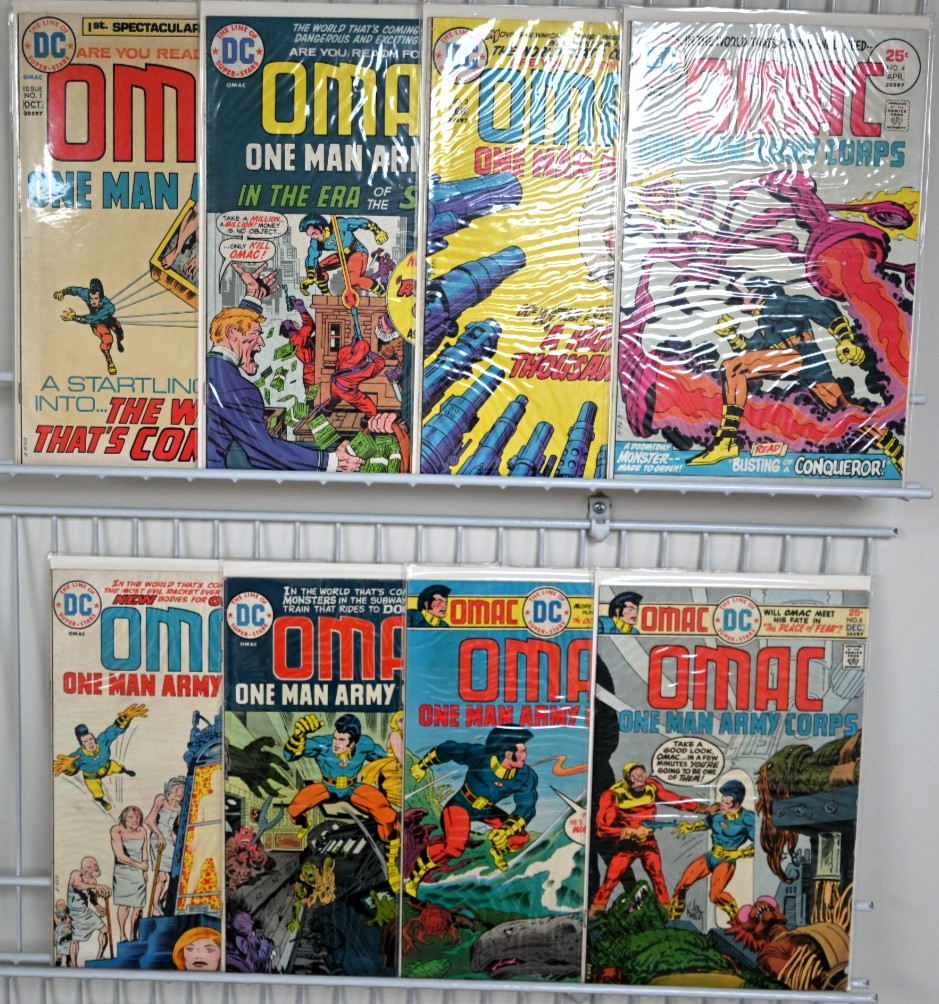 OMAC #1-8 Complete Set Jack \