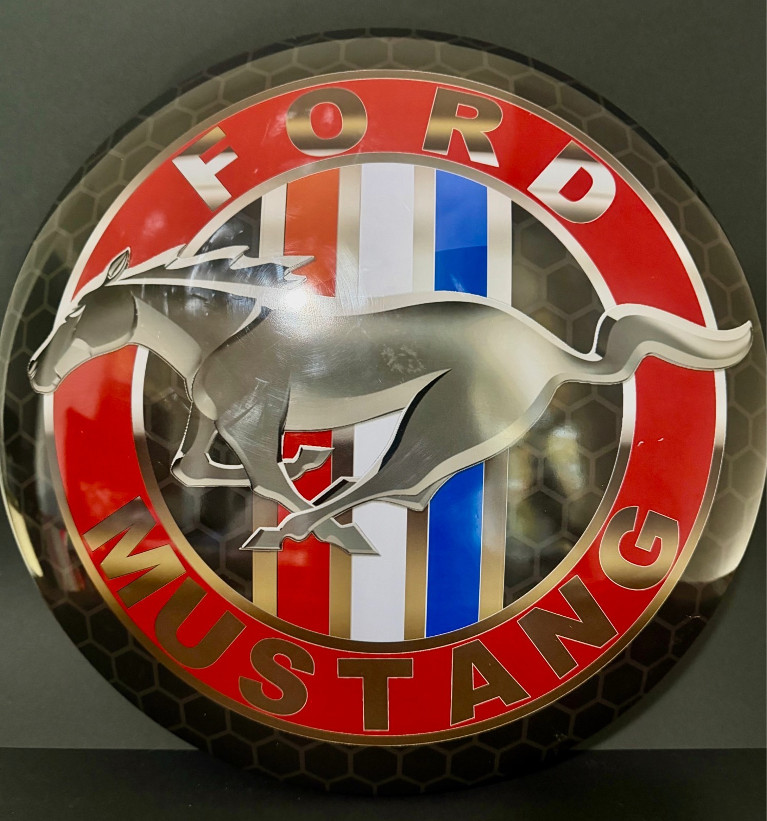 NEW SHELBY COBRA MUSTANG GARAGE MAN CAVE COLLECTIBLE METAL SIGN CAR TRUCK  AUTO