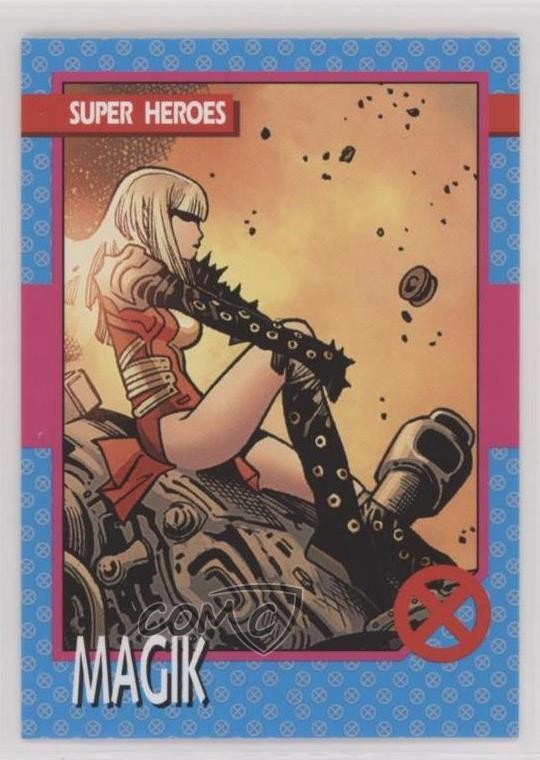 2015 Marvel Fleer Retro 1992 Impel X-Men Magik #10 09q5