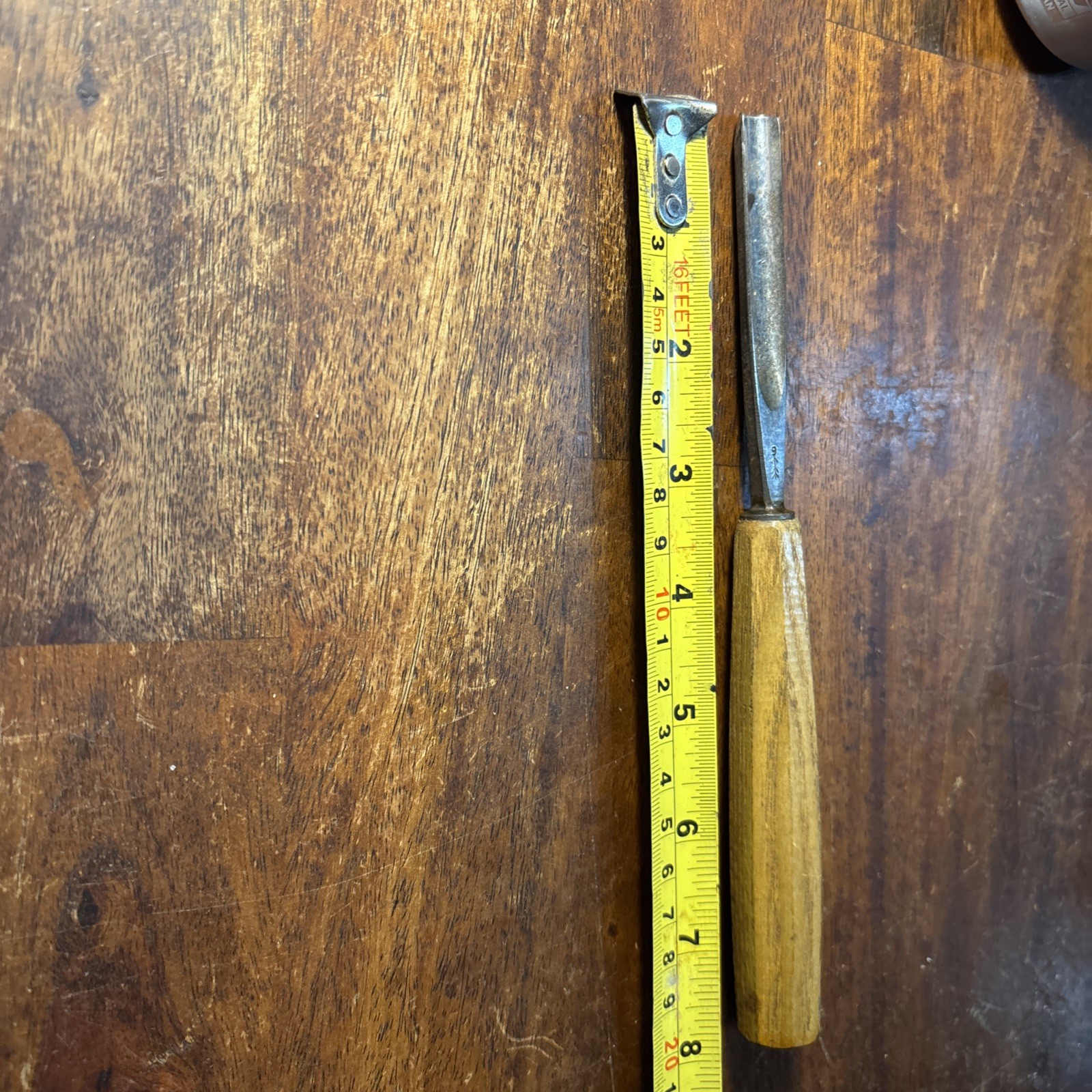 Vintage Pfeil Swiss Made #9 Straight Gouge 7/16”wood Carving Chisel Early Arrow