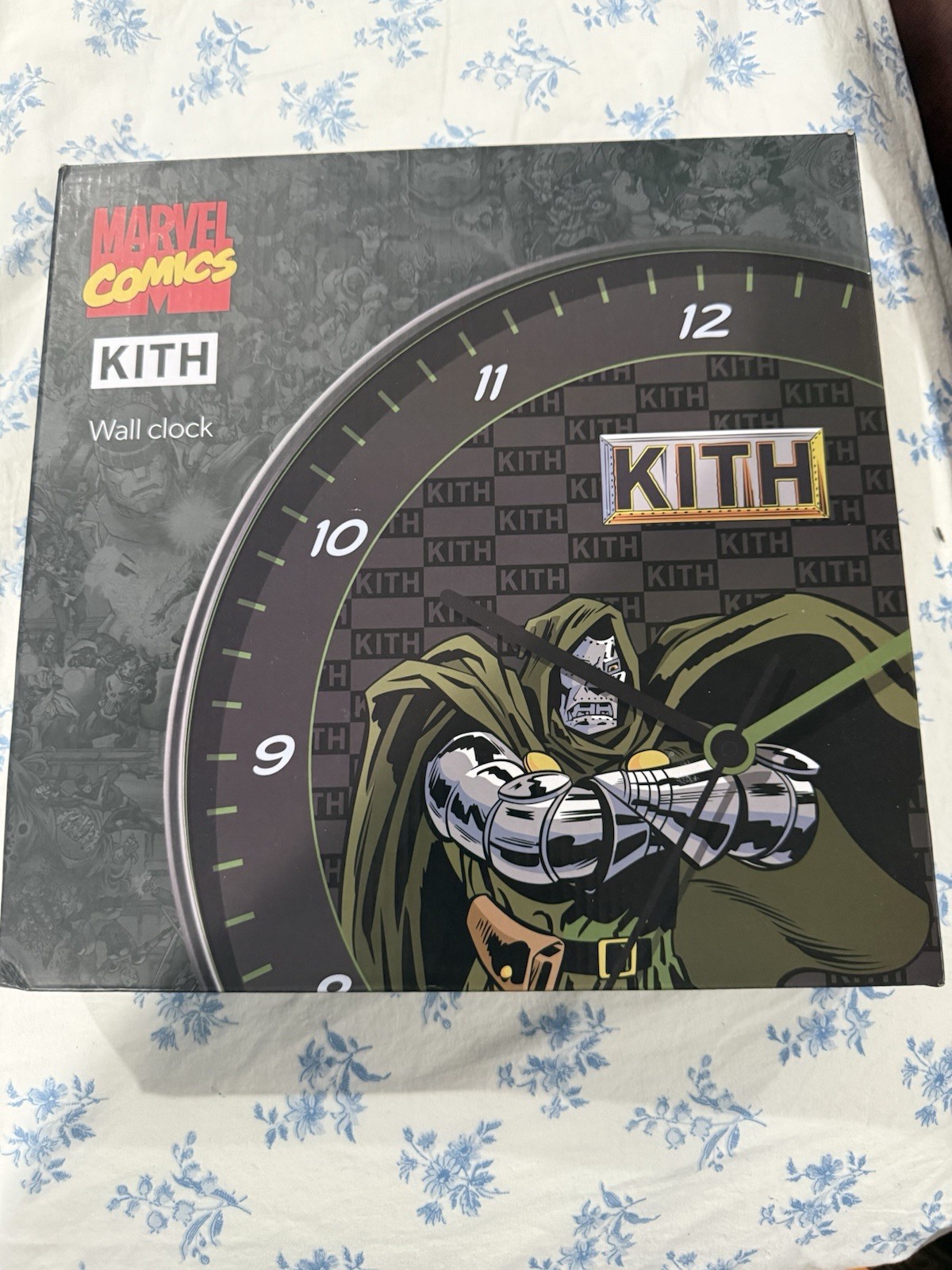 Kith Marvel Dr Doom Wall Clock 2024 New In Box