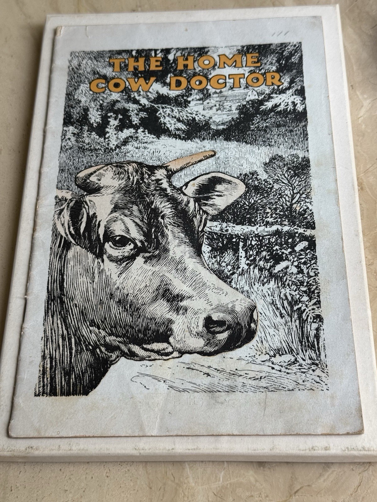 Antique 1923-24 The Home Cow Doctor Booklet Princeton MN Illus Photos Antique 1923-24 The Home Cow Doctor Booklet Princeton MN Illus Photos