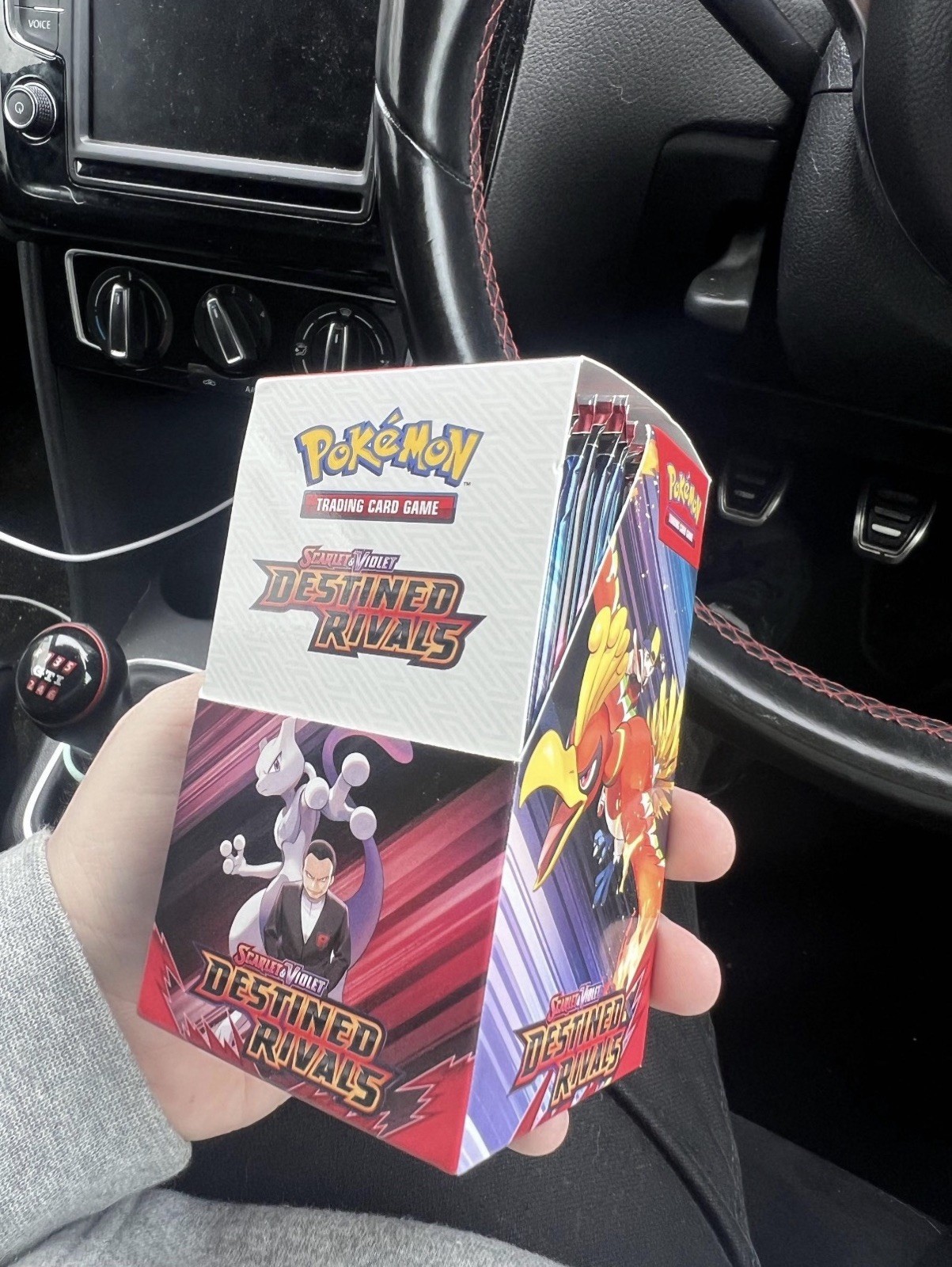 Pokemon Destined Rivals Half Booster Box - New & Sealed - Fast Shipping