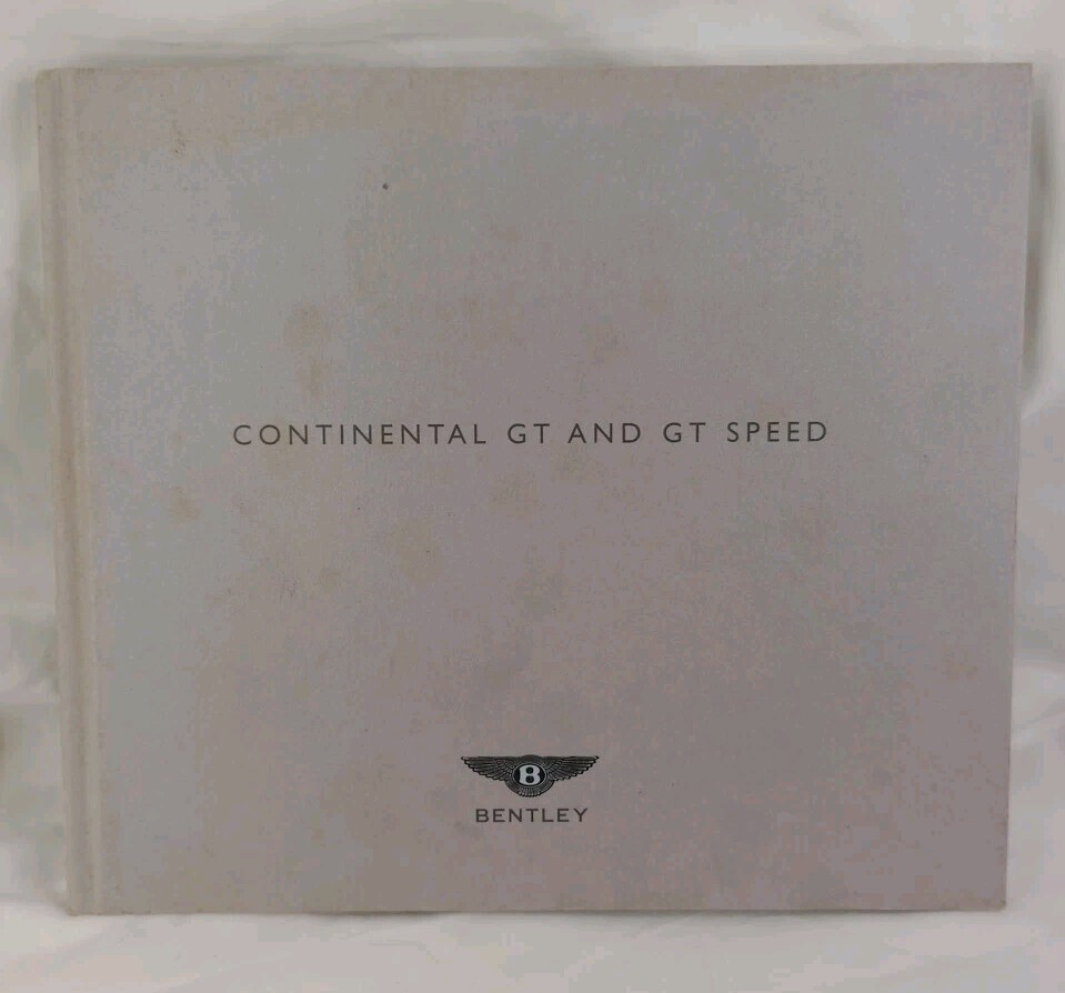 2010 Bentley Continental GT & GT Speed 96 page sales brochure HARDCOVER