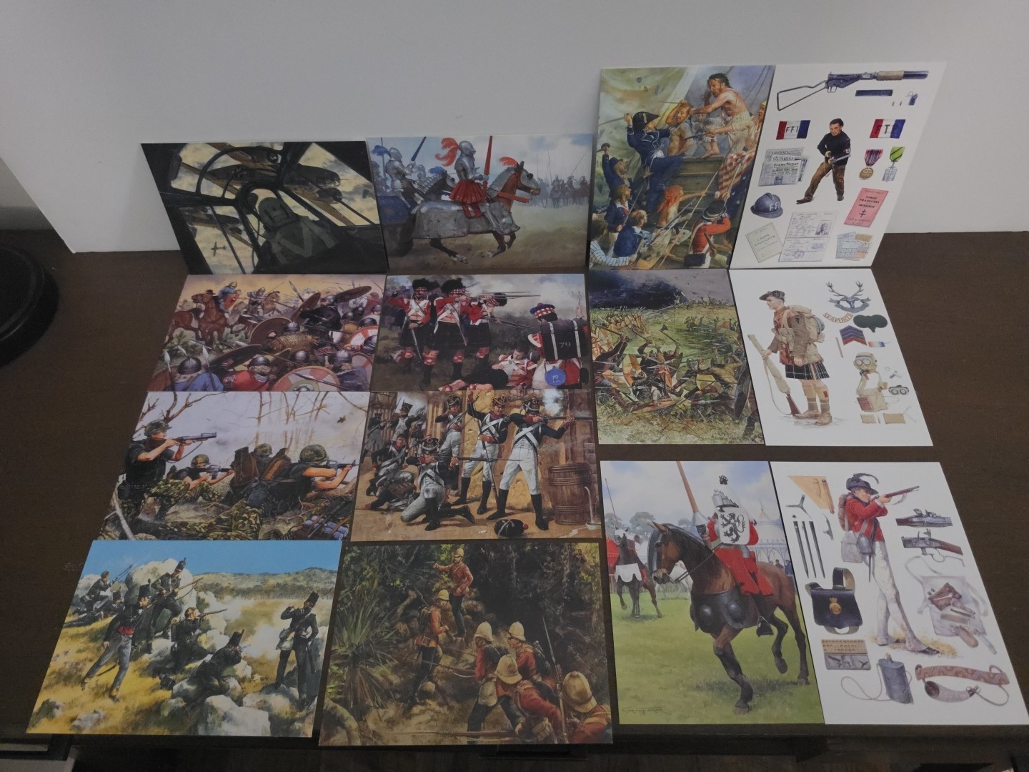 Soldier History's Greatest Warriors Osprey Imaculate Stunning Postcard Set Soldier History's Greatest Warriors Osprey Imaculate Stunning Postcard Set