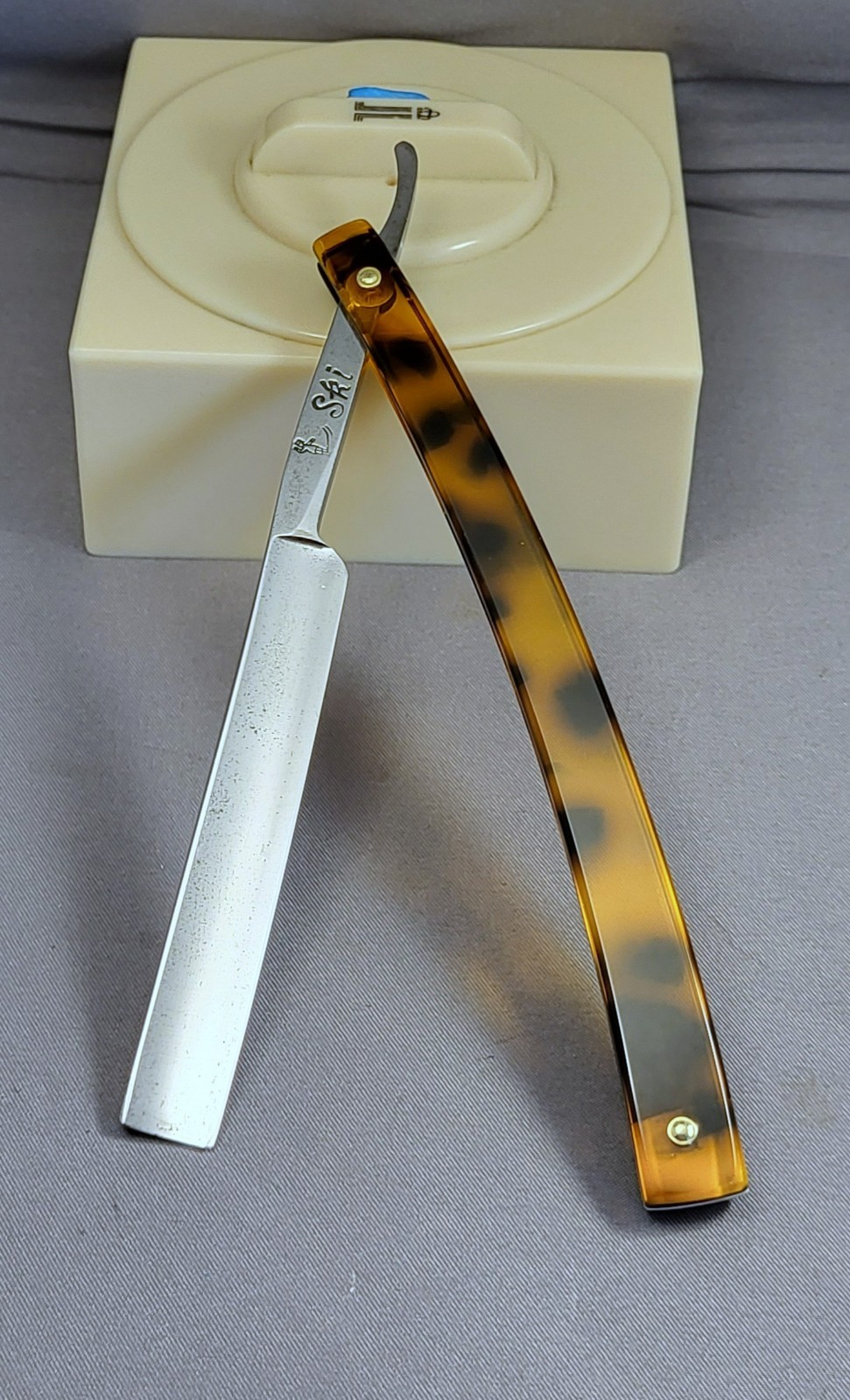 Vintage Restored JAHRE GARANTID - SKI - Straight-Trimming Razor - Shave Ready
