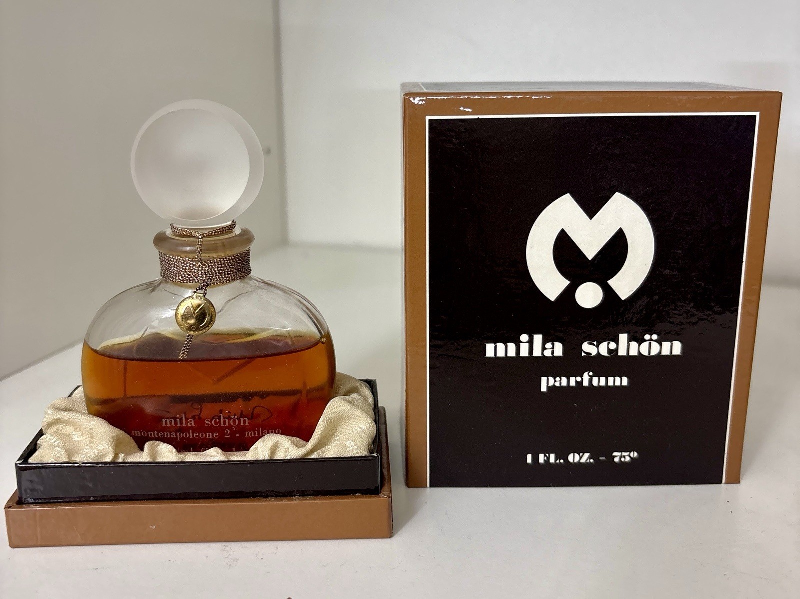 *Mila Schon By Mila Schon* *30 ML* *extrait/parfum” Rare And Hard To Find