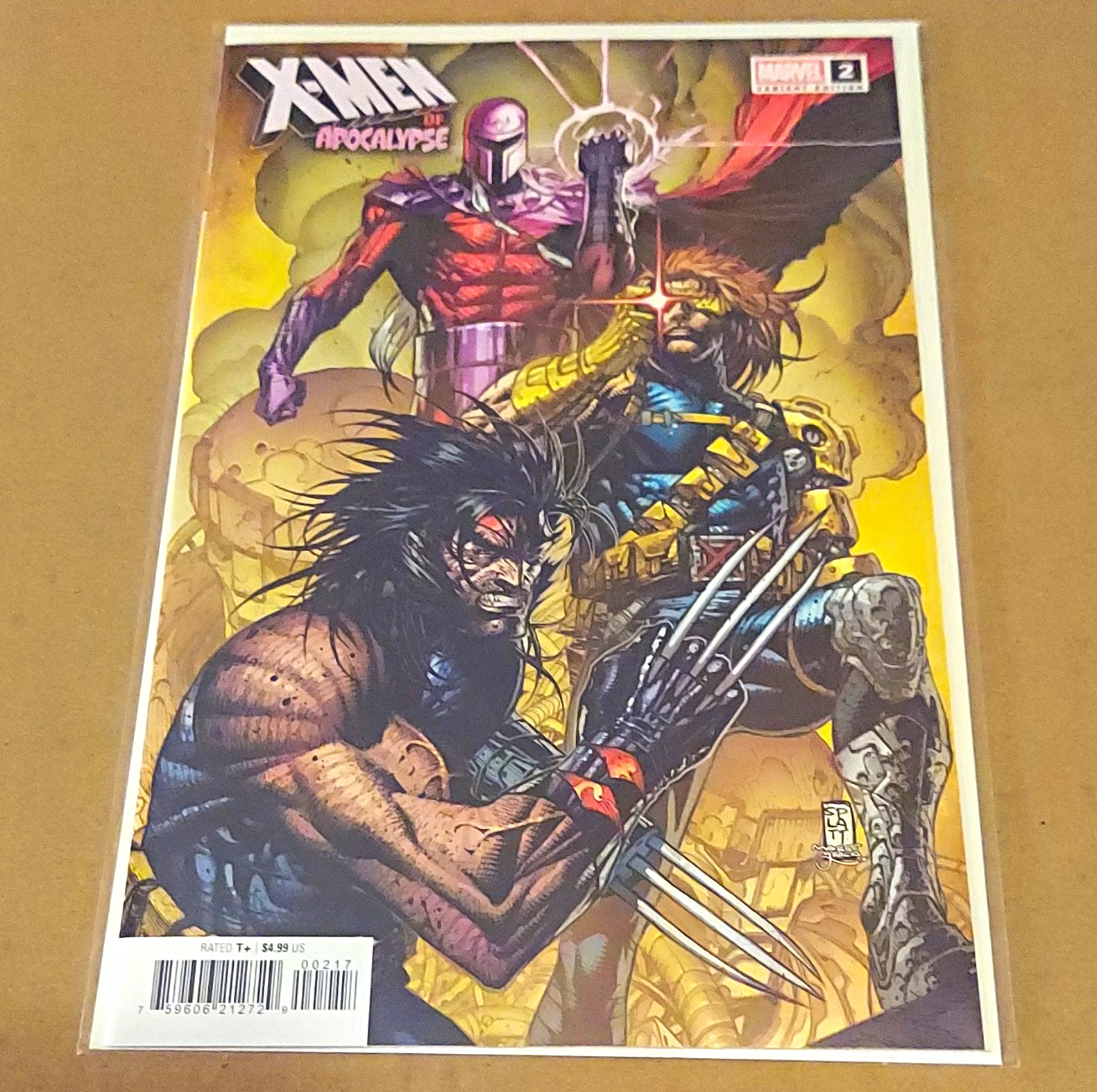 Marvel X-Men of Apocalypse #2 Stephen Platt Variant Cover 1:100 Ratio (RARE) Marvel X-Men of Apocalypse #2 Stephen Platt Variant Cover 1:100 Ratio (RARE)