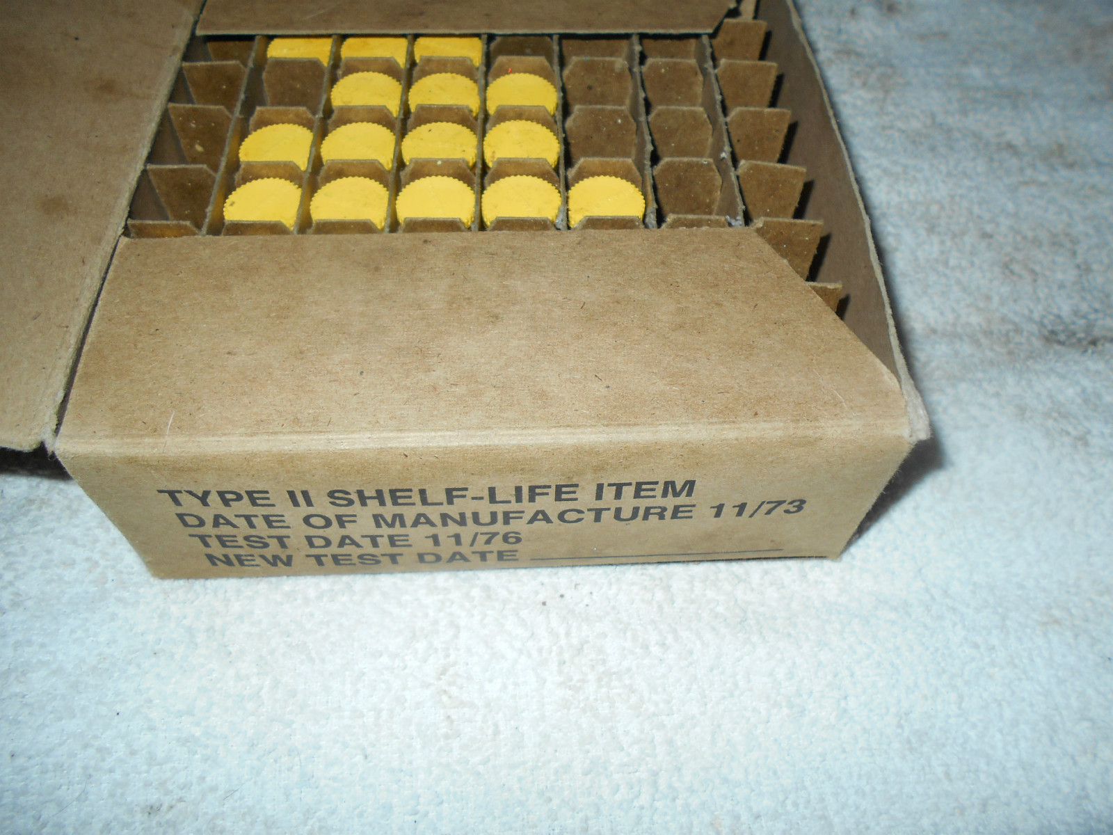 WW2 US M-1 garand rifle buttstock cleaning kit grease pot new from arsenal pack 