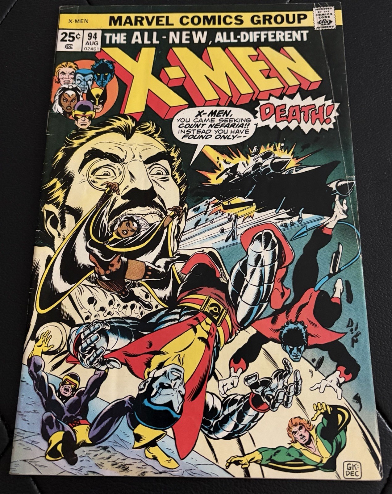 X-Men #94 FN Marvel Comics 1975 New Claremont X-Men