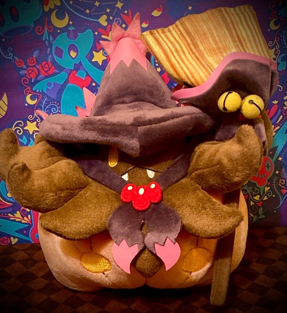 Pokemon Center Halloween 2018 Pumpkaboo Plushie Toy Stuffed Animal Gen 6 