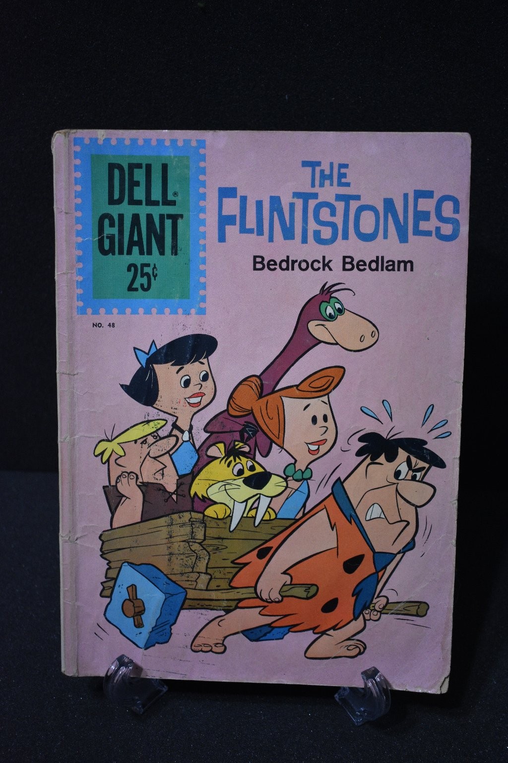 The Flintstones Dell Giant #48 Bedrock Bedlam Vintage Hanna-Barbera Comic Book