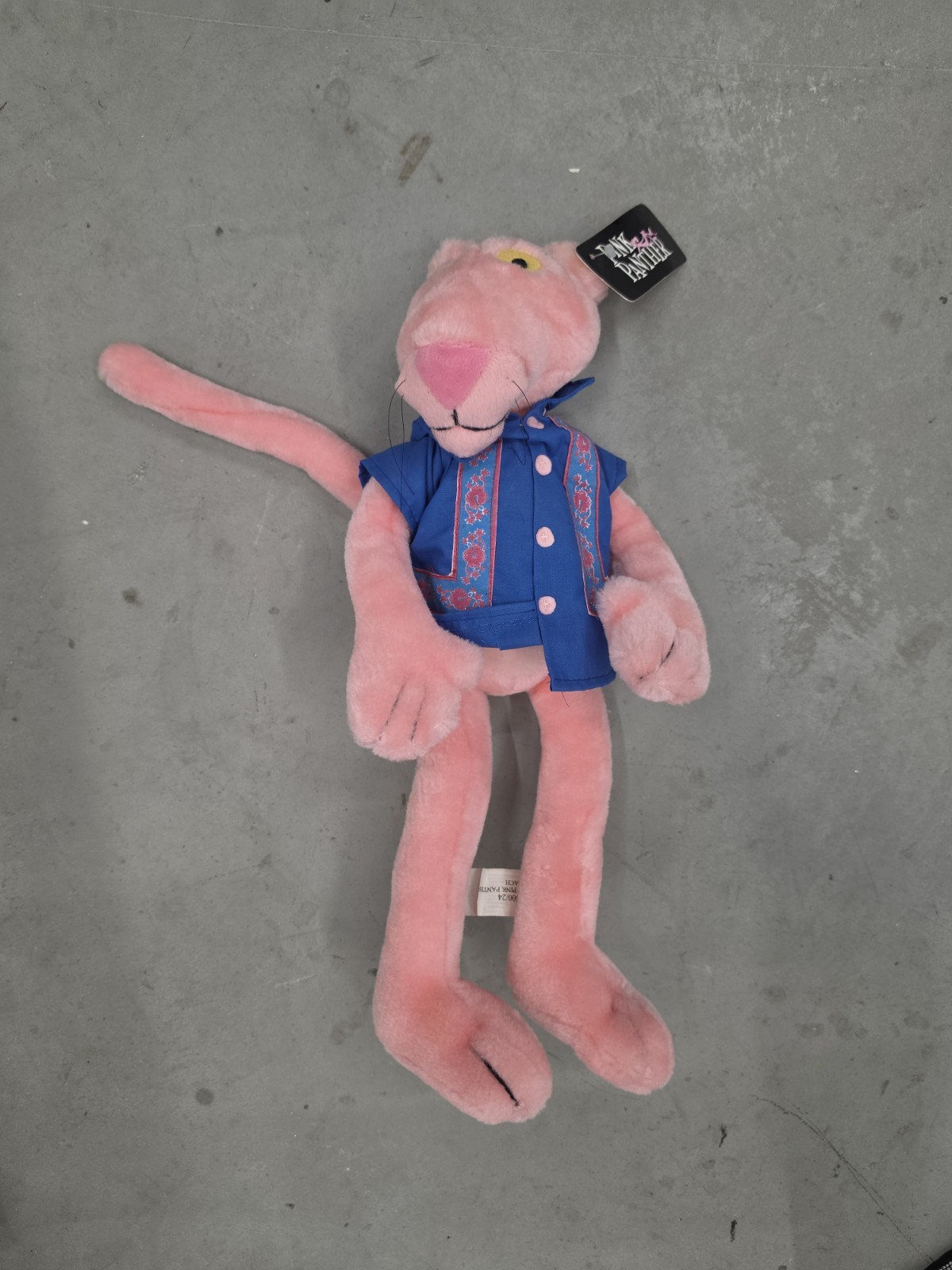 Vintage 2002 Pink Panther Plush w/ Tags United Artists 