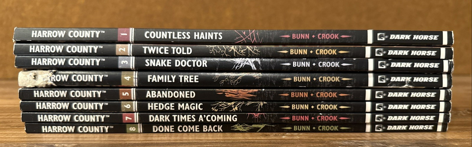 Harrow County Paperback Trade Horror Comic Complete Lot Of 8 Dark Horse