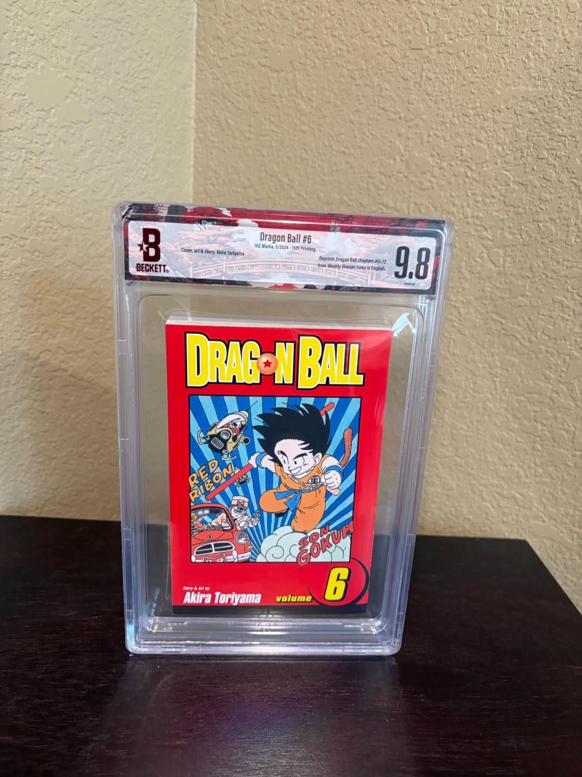 Dragon Ball (Manga) Volume #6 by VIZ MEDIA Shonen Jump - Beckett BGS Manga 9.8