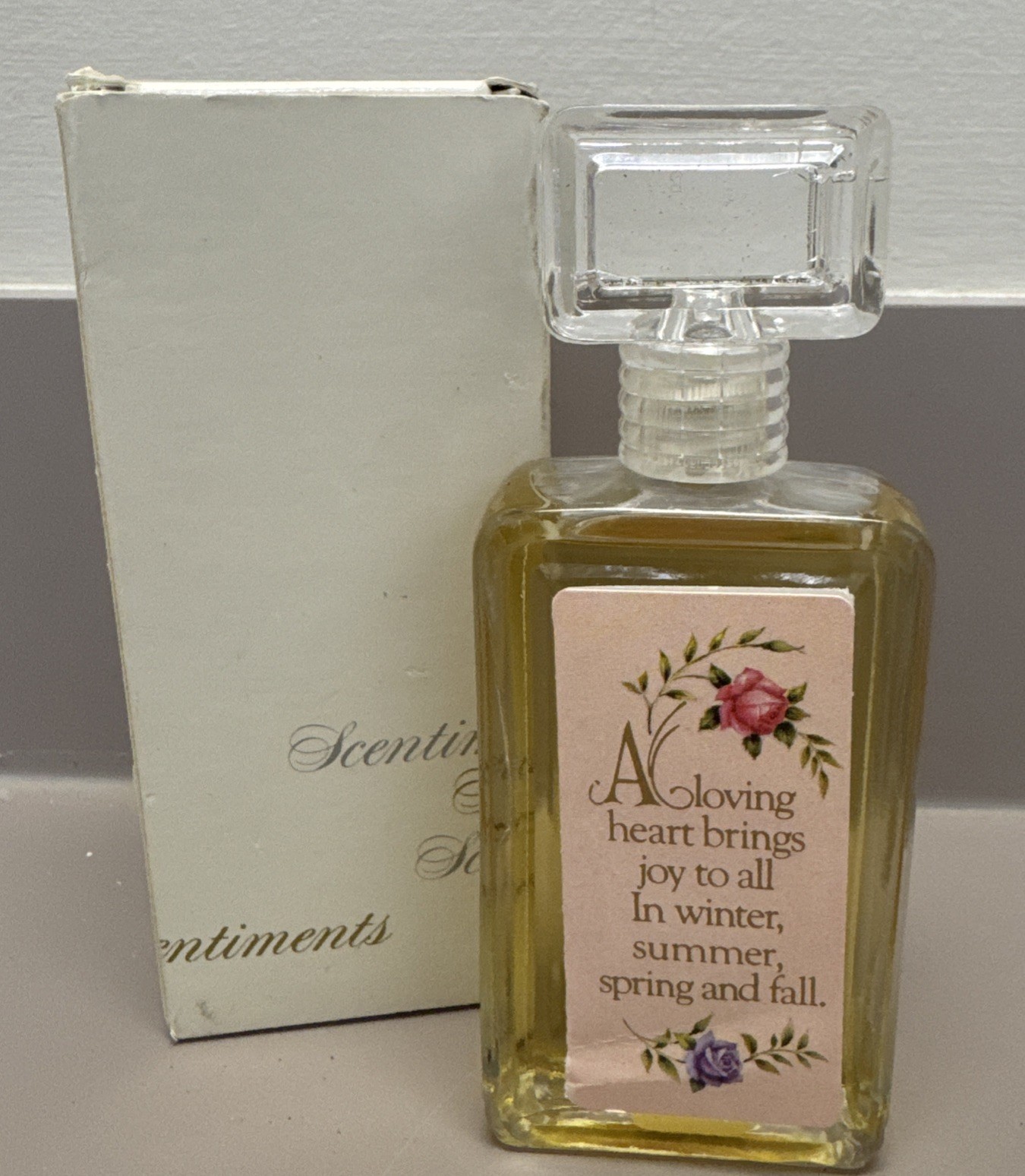 Vintage 70s Avon Sweet Honesty Cologne Bottle NIB Vintage 70s Avon Sweet Honesty Cologne Bottle NIB