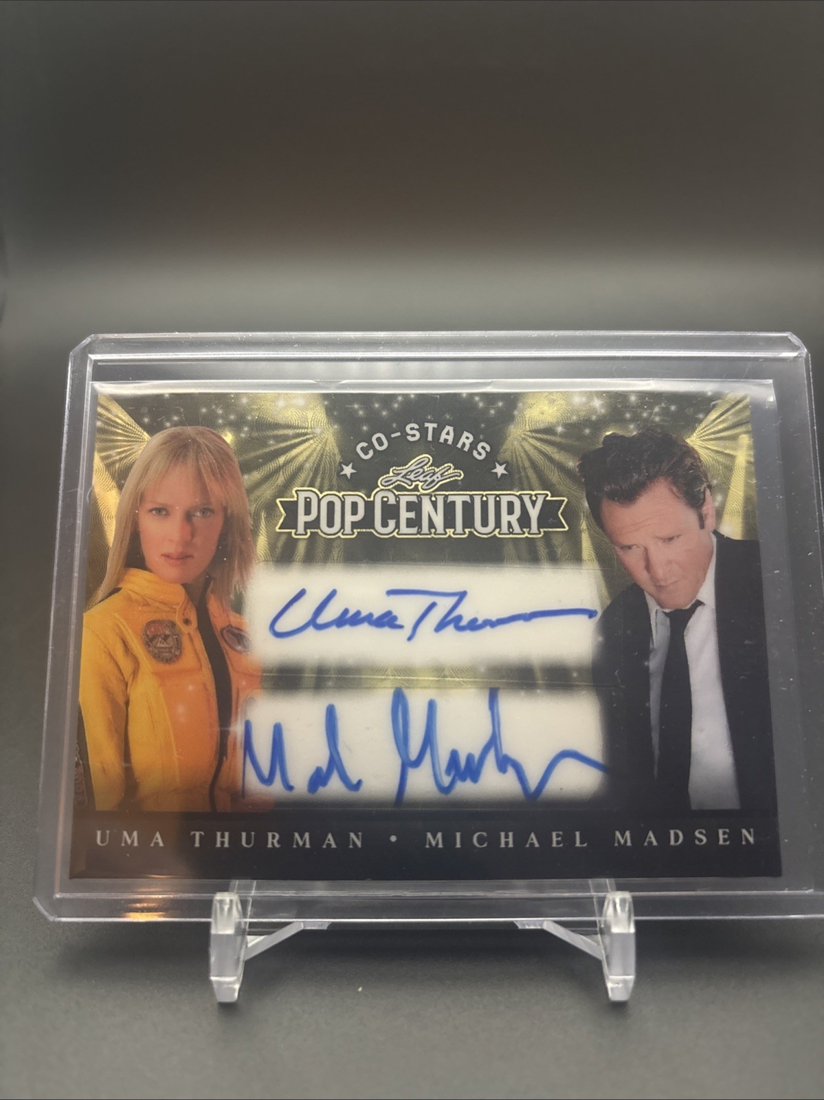 Leaf Pop Century 2025 Uma Thurman Michael Madsen Auto 1/1