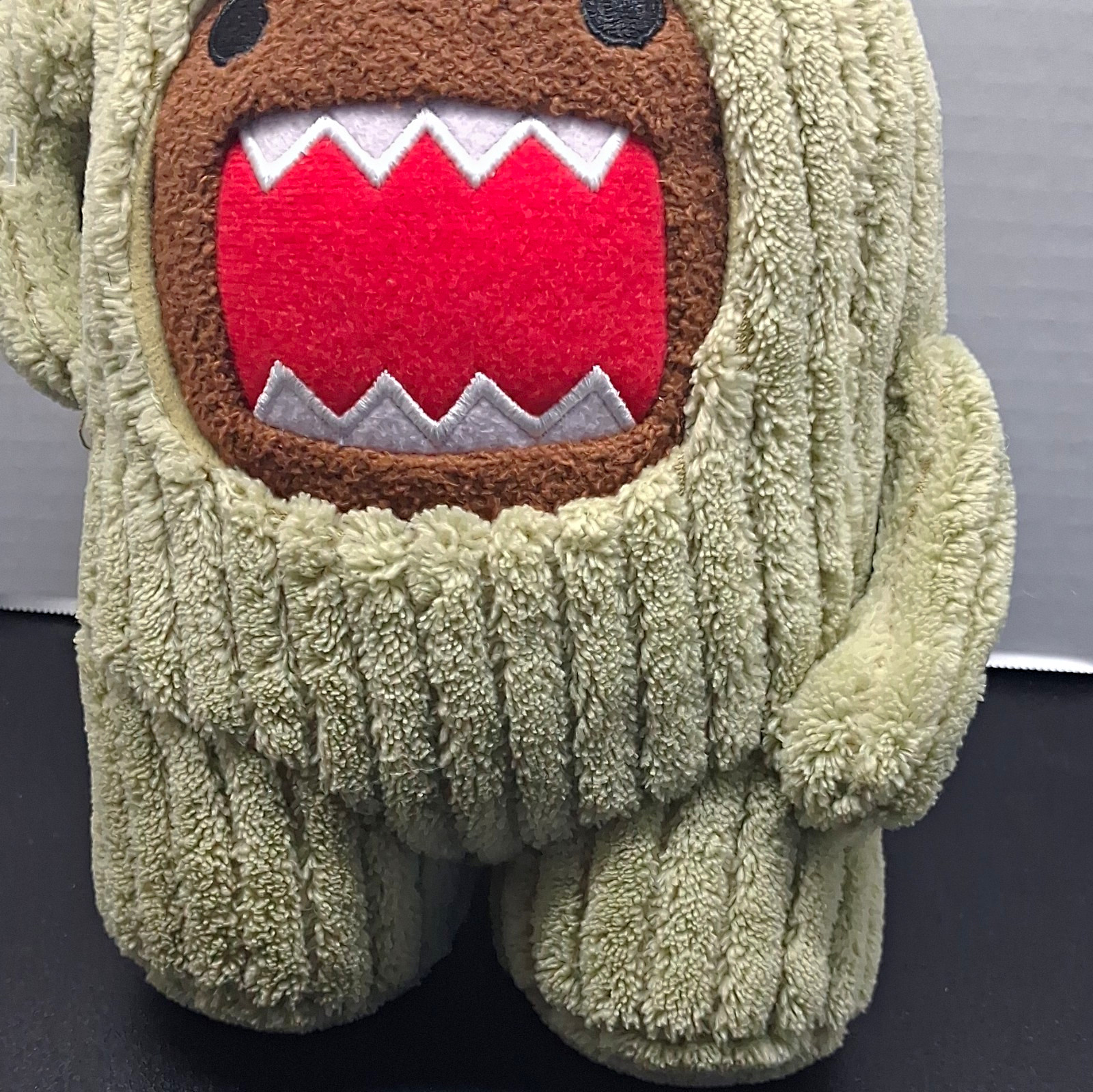 Domo-kun Green Plush Stuffed Animal, Animation Character Toy