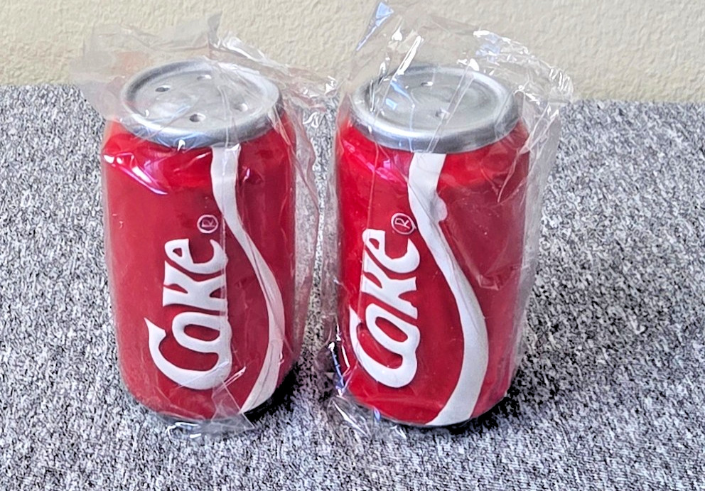Coca- Cola Salt and Pepper Shakers New in Box