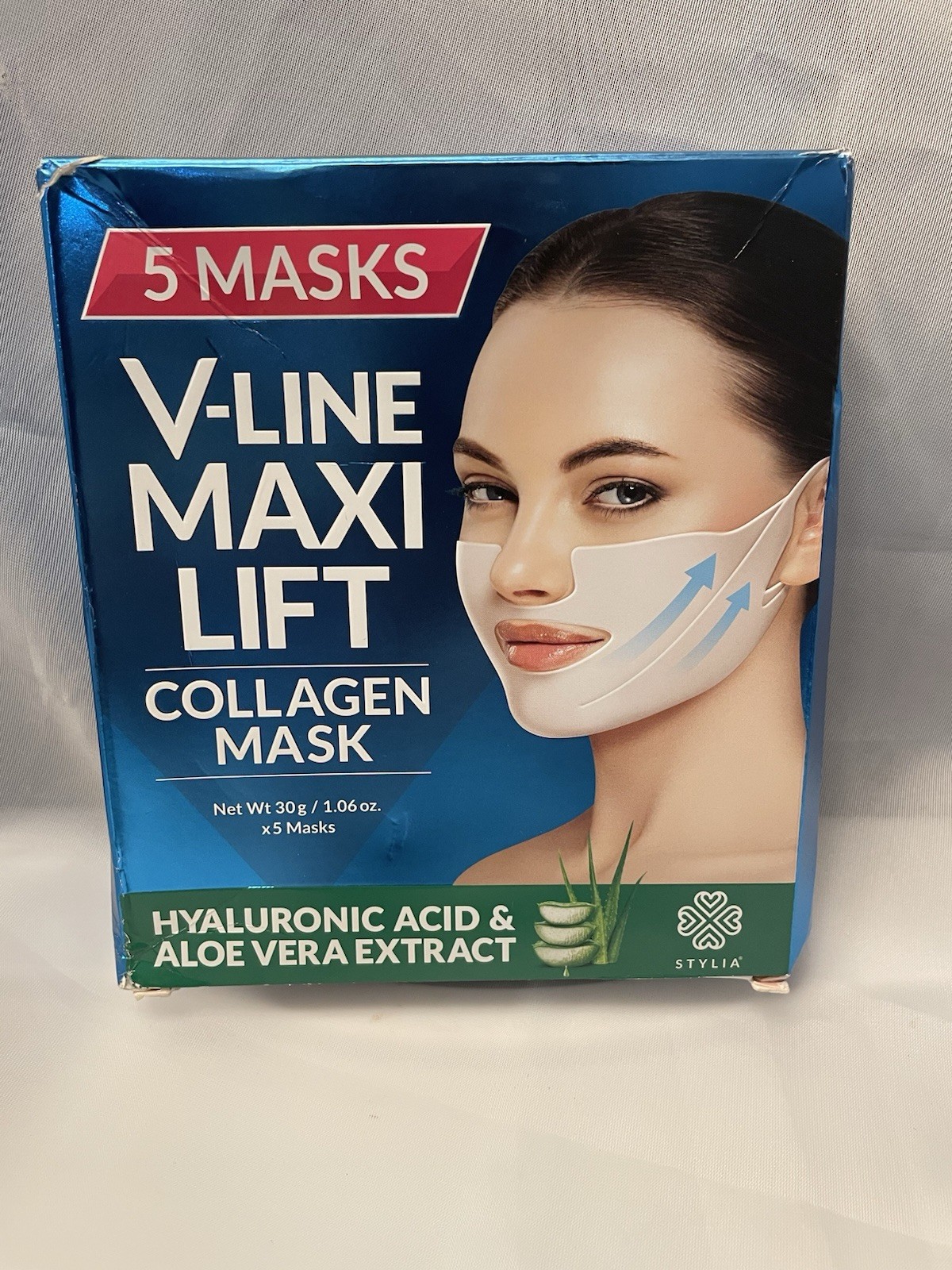 Stylia MaxiLift V-Line Lifting Collagen Face Mask - Double Chin Reducer