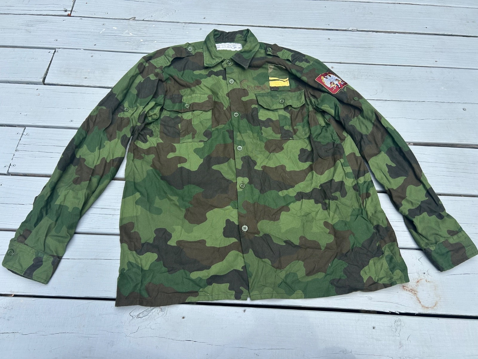 Original Balkan War Era Yugoslavia/Serbia/Bosnia/Balkan War Army Field Jacket