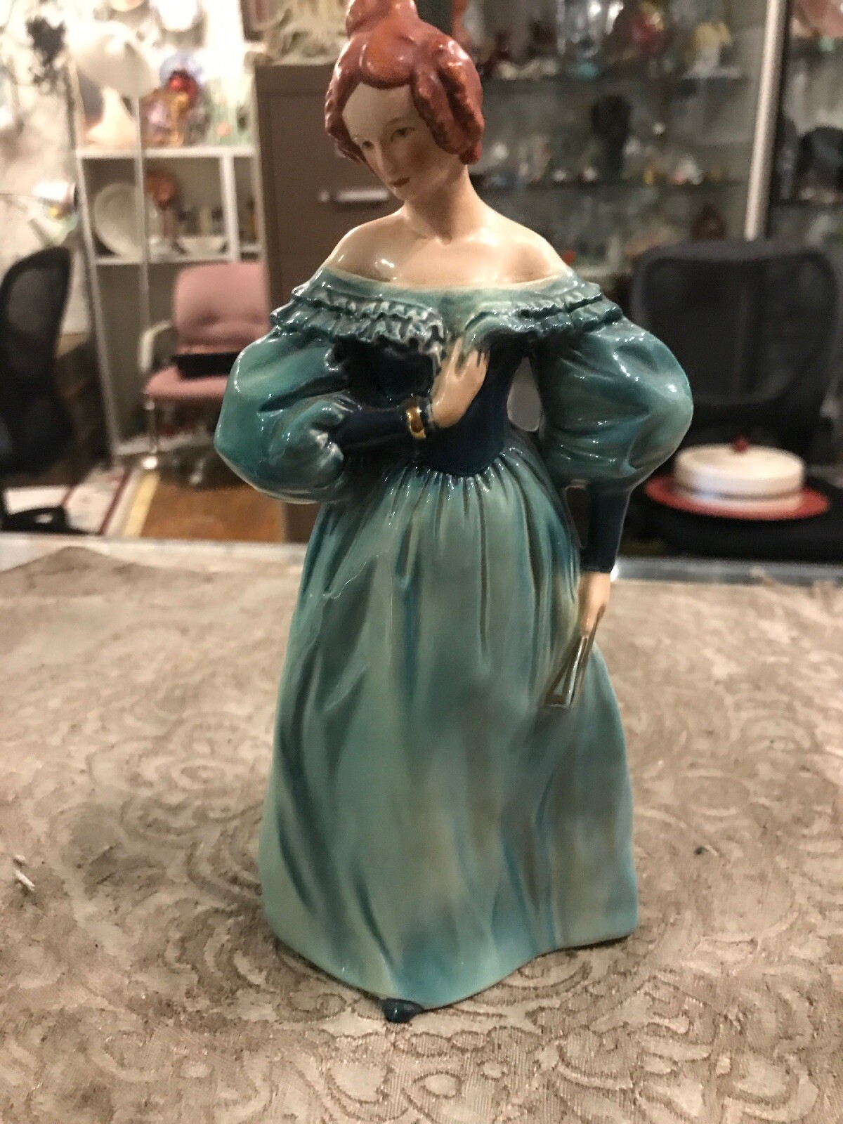 Vintage Goebel West Germany Demure Elegance Statue Figure 1835