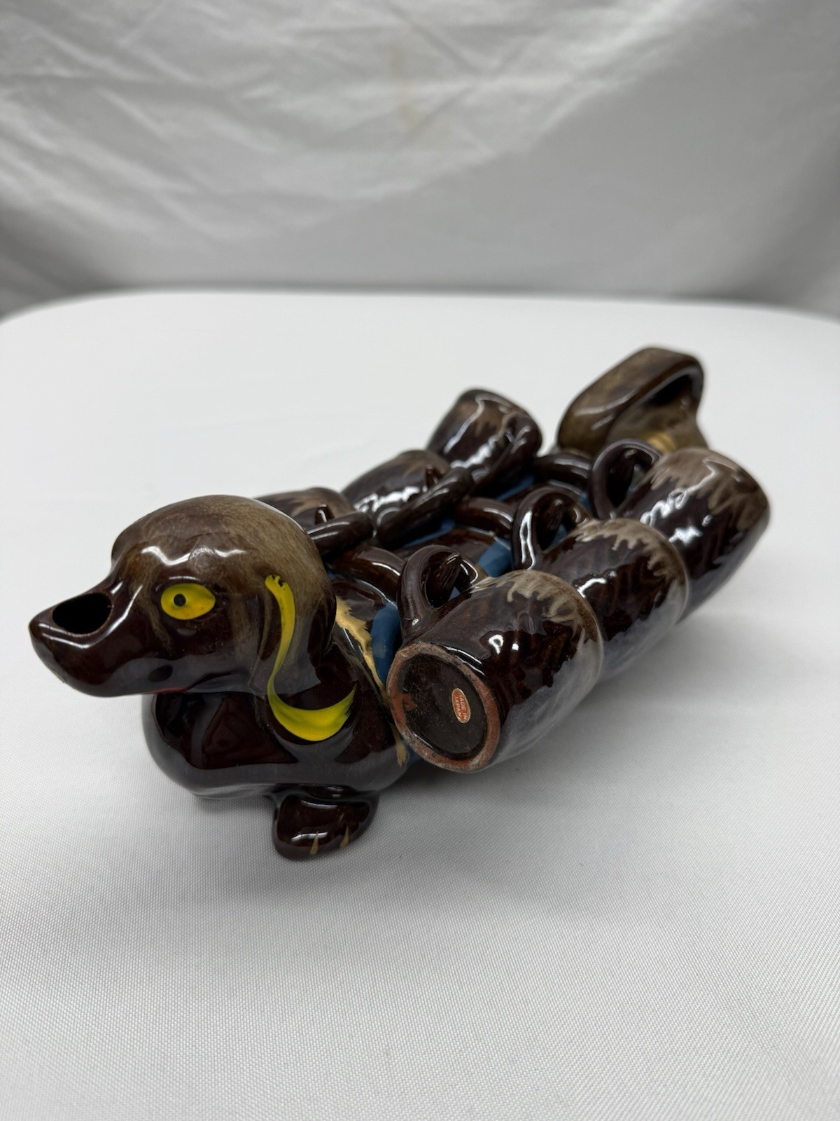 Vintage 1960's Dauschehound Shot Glass 6 Set