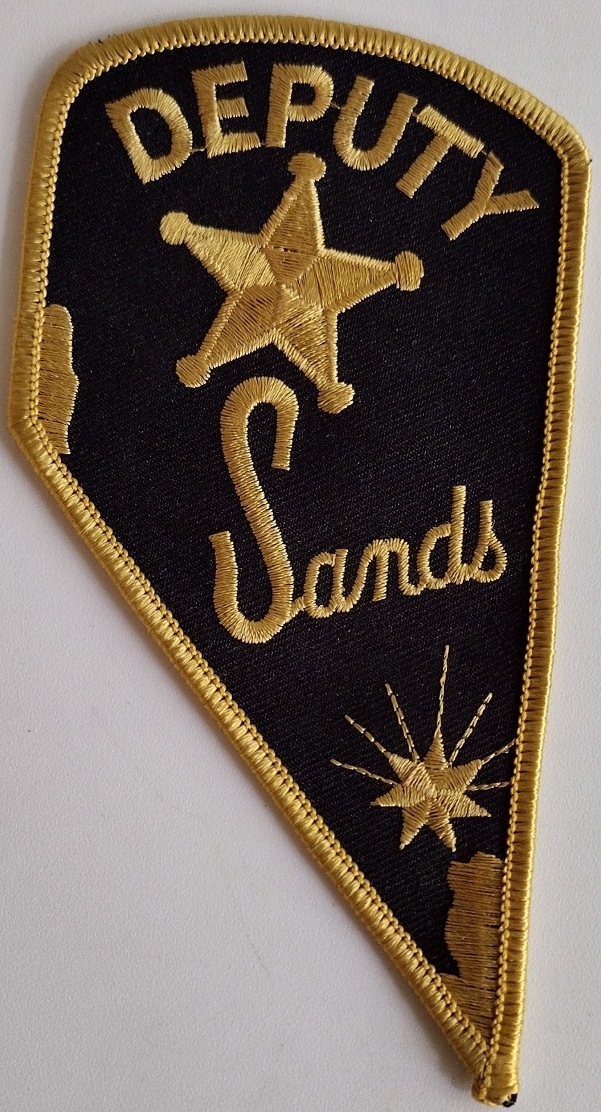 Vintage Sands Las Vegas Casino Deputy Security Patch Sew On 5.5