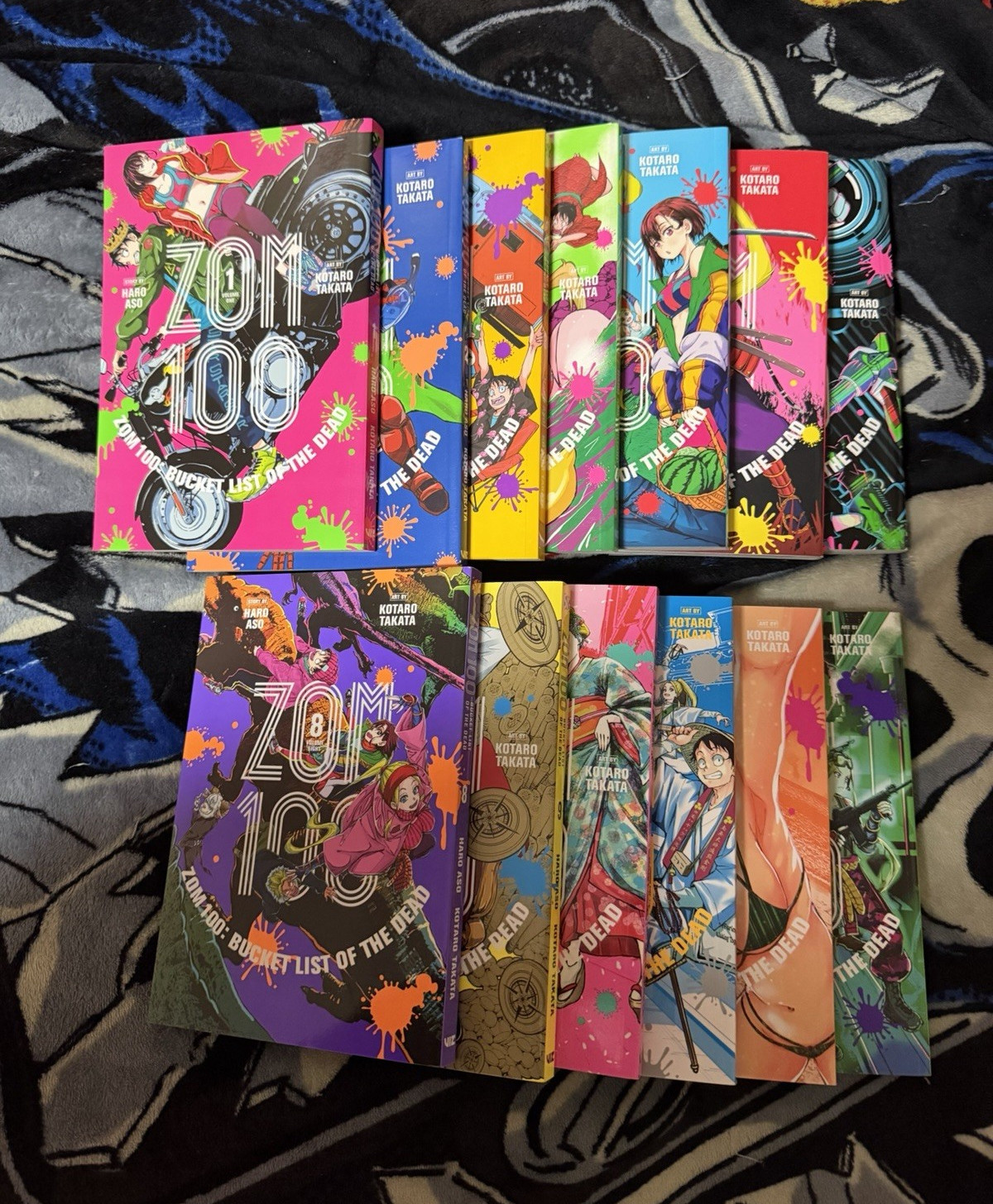 Zom 100: Bucket List of the Dead Manga Lot Vol 1-13