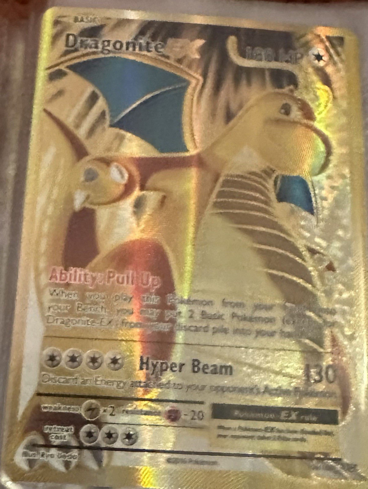 Dragonite EX 106/108 Ultra Rare Evolutions Pokemon Holo Near Mint