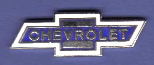 CHEVROLET BOWTIE HAT PIN LAPEL PIN TIE TAC ENAMEL BADGE #0811