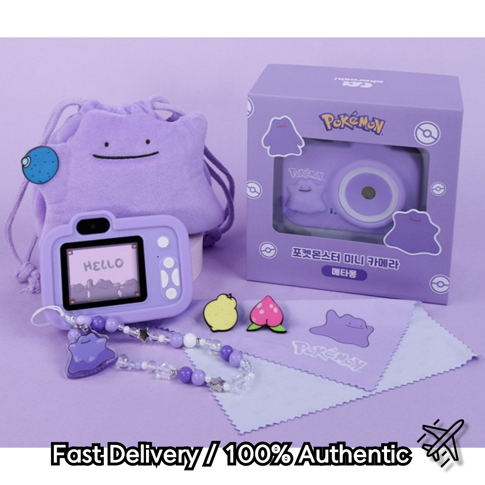 2026 Pokemon Ditto Mini Camera Full Set + 8GB SD Card Included Limited Edition 2026 Pokemon Ditto Mini Camera Full Set + 8GB SD Card Included Limited Edition