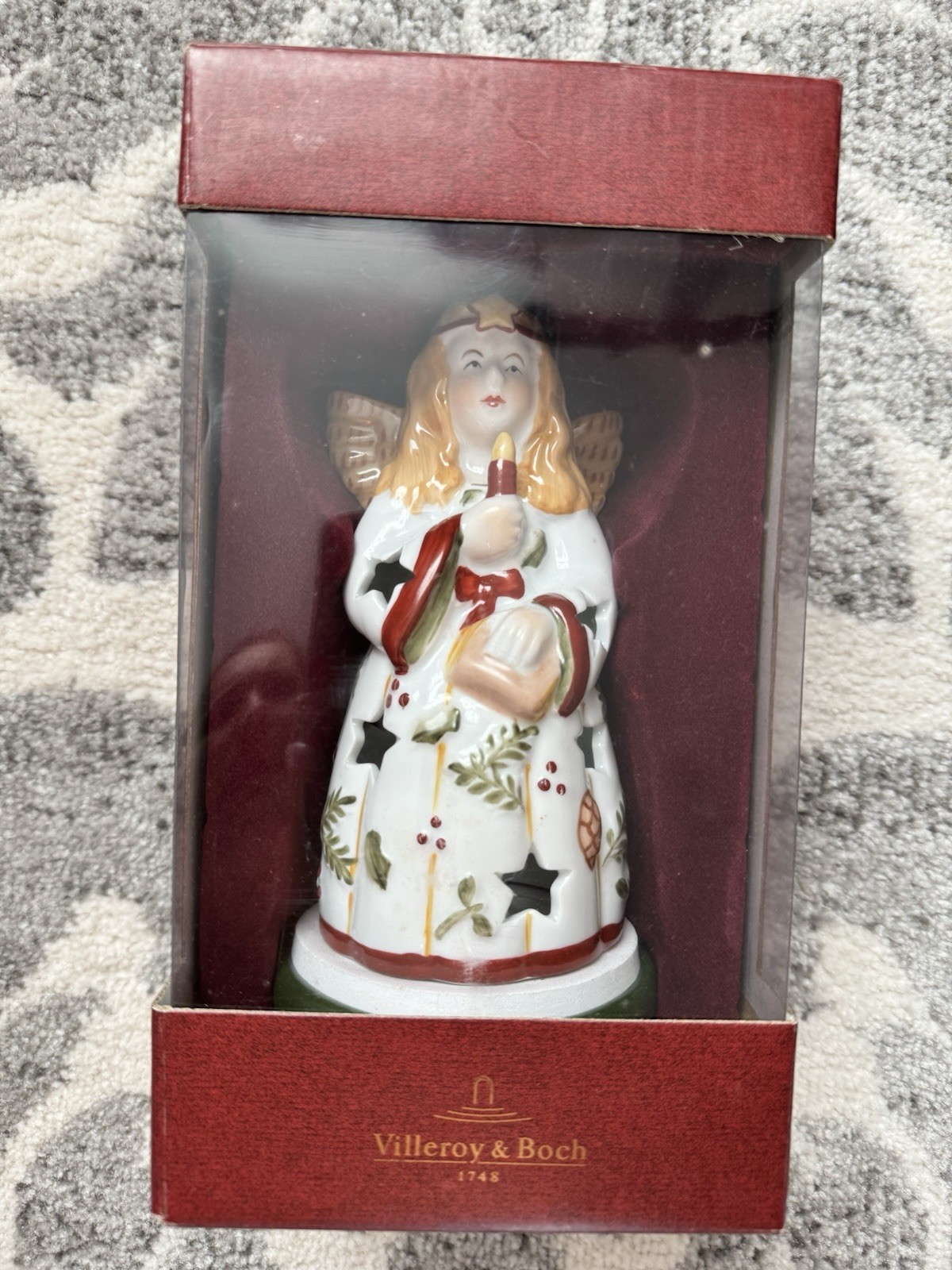 Villeroy and Boch Light Tealight Holder Angel Festive Decolight