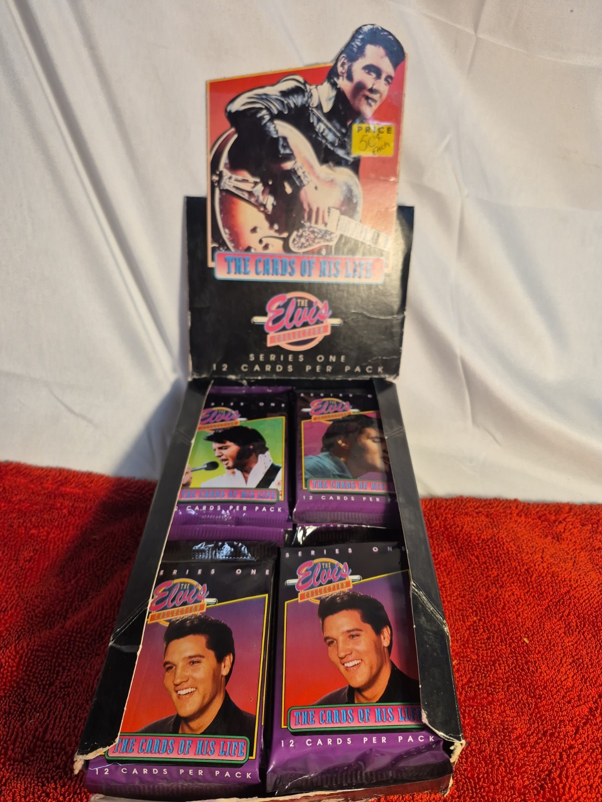 Vintage 1992 Elvis Trading Cards 34 Unopened Packs Vintage 1992 Elvis Trading Cards 34 Unopened Packs