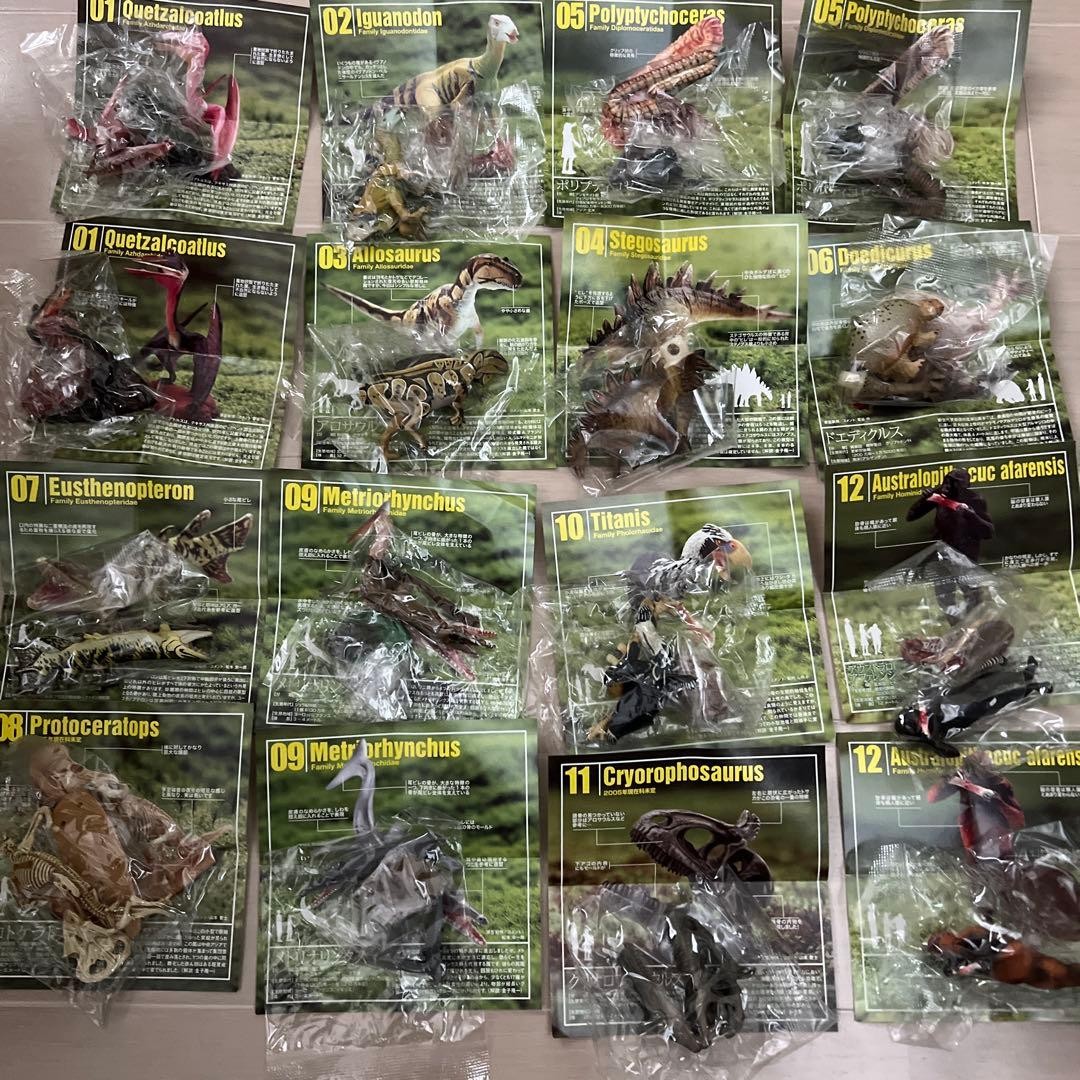 Kaiyodo Dinotales 6 Complete Set 12pcs Lawson Limited Collectible 13+