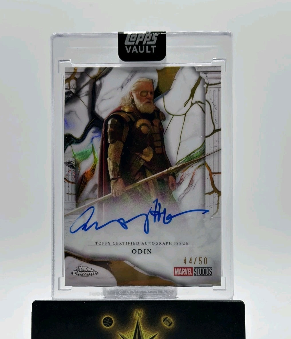 2026 Topps Marvel Vault Anthony Hopkins Immortal Auto /50