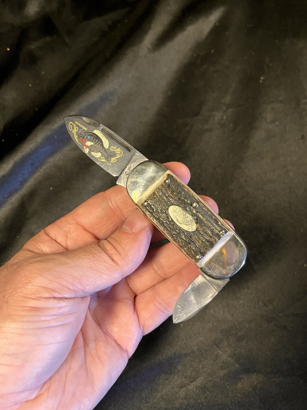 3” STAG SUNFISH BULLDOG BRAND KNIFE