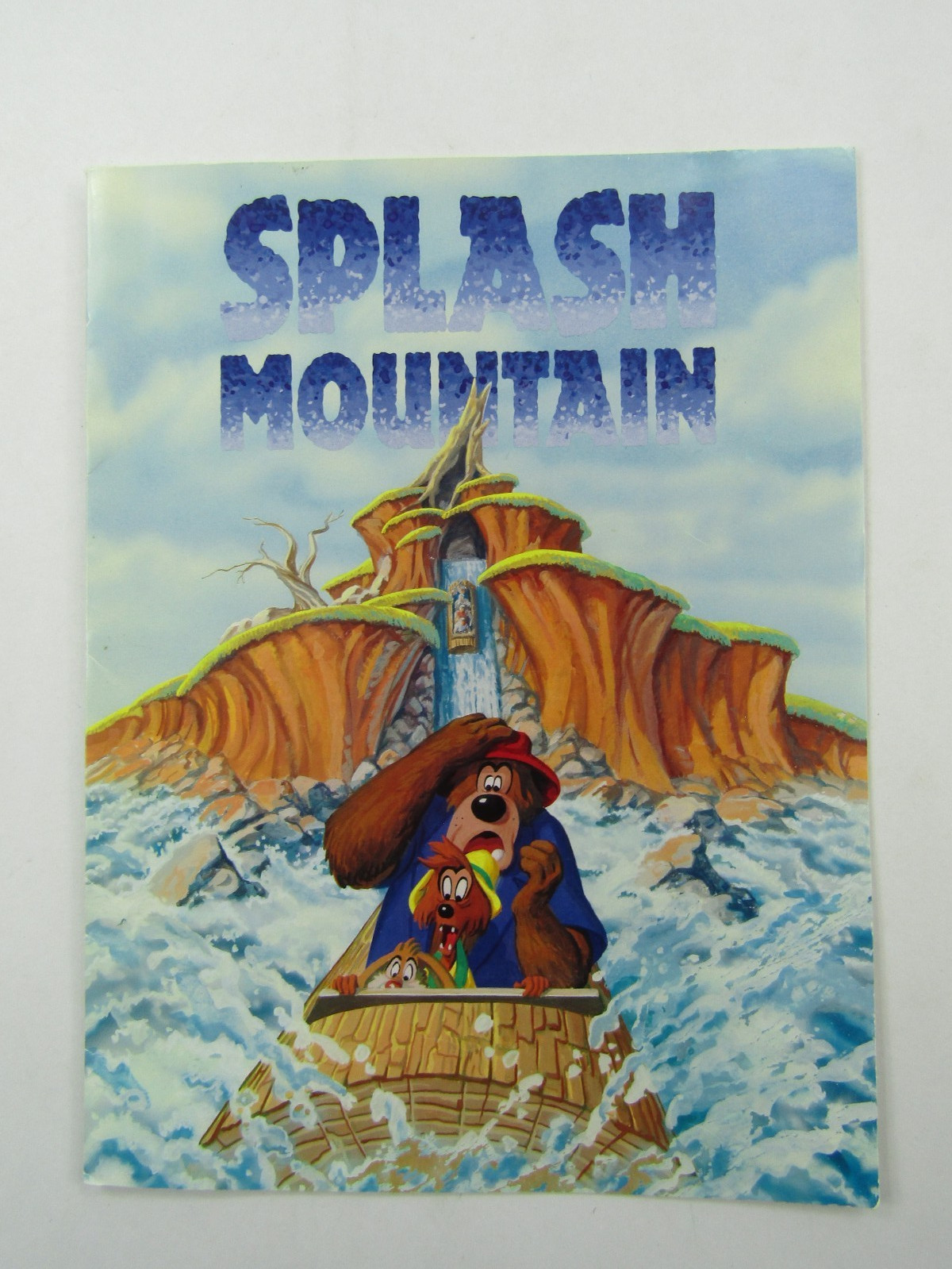 VTG Disney Splash Mountain Cardboard Paper Photo Keeper Retro Disney World VTG Disney Splash Mountain Cardboard Paper Photo Keeper Retro Disney World