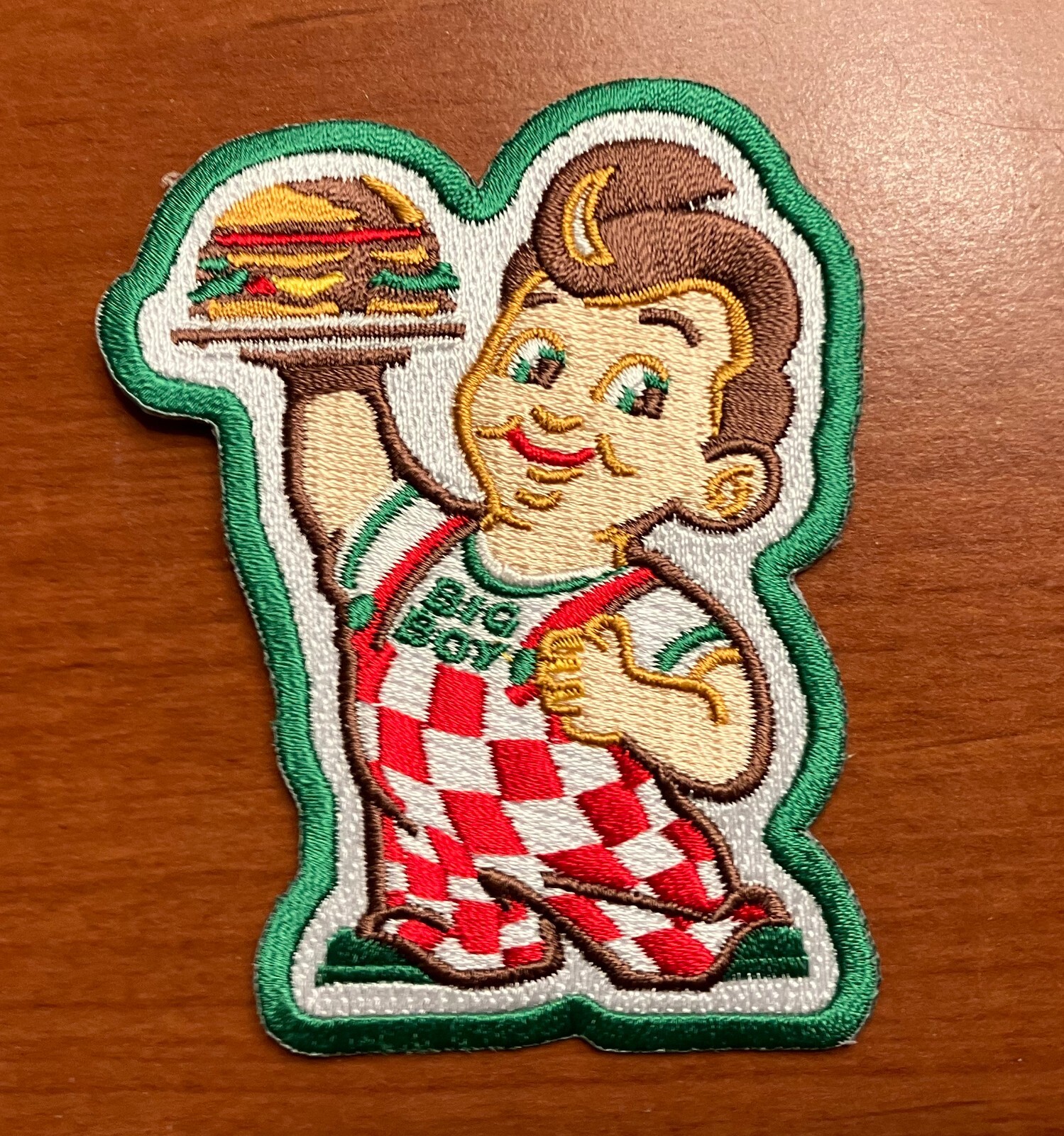 Bob's Big Boy Restaurant Character Patch - NEW