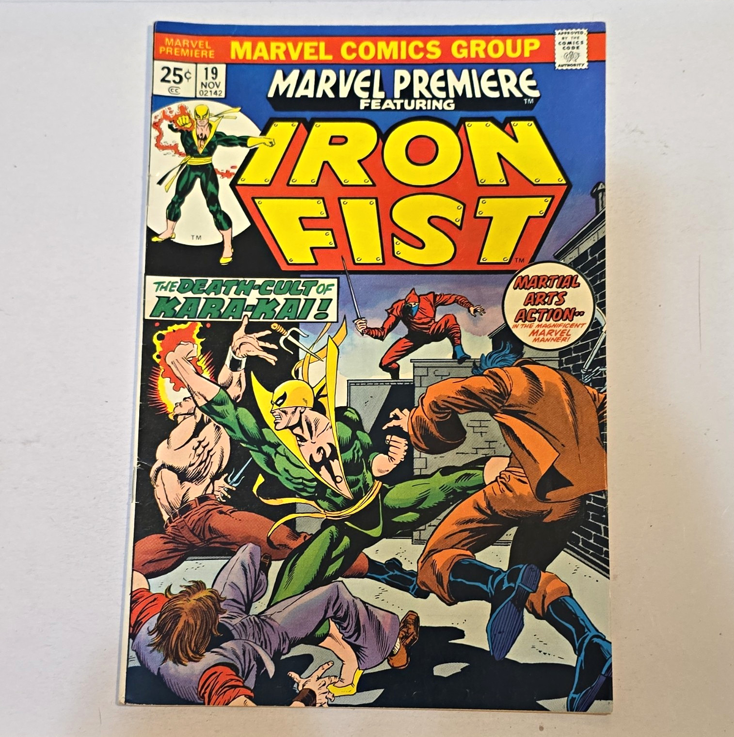 Marvel Premiere #19 (1974) Iron Fist \