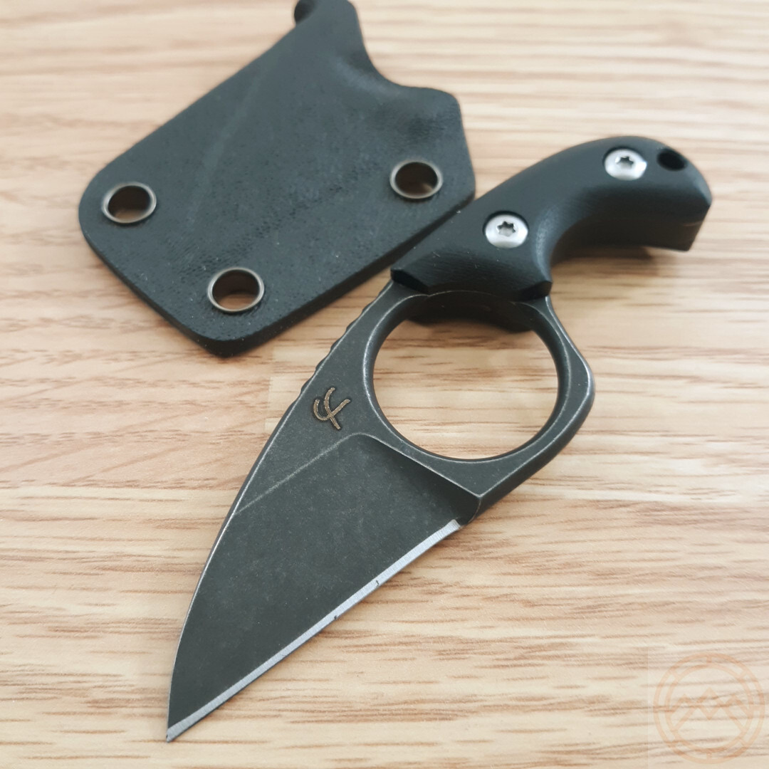 Fred Perrin Shorty Neck Fixed Knife 1.63