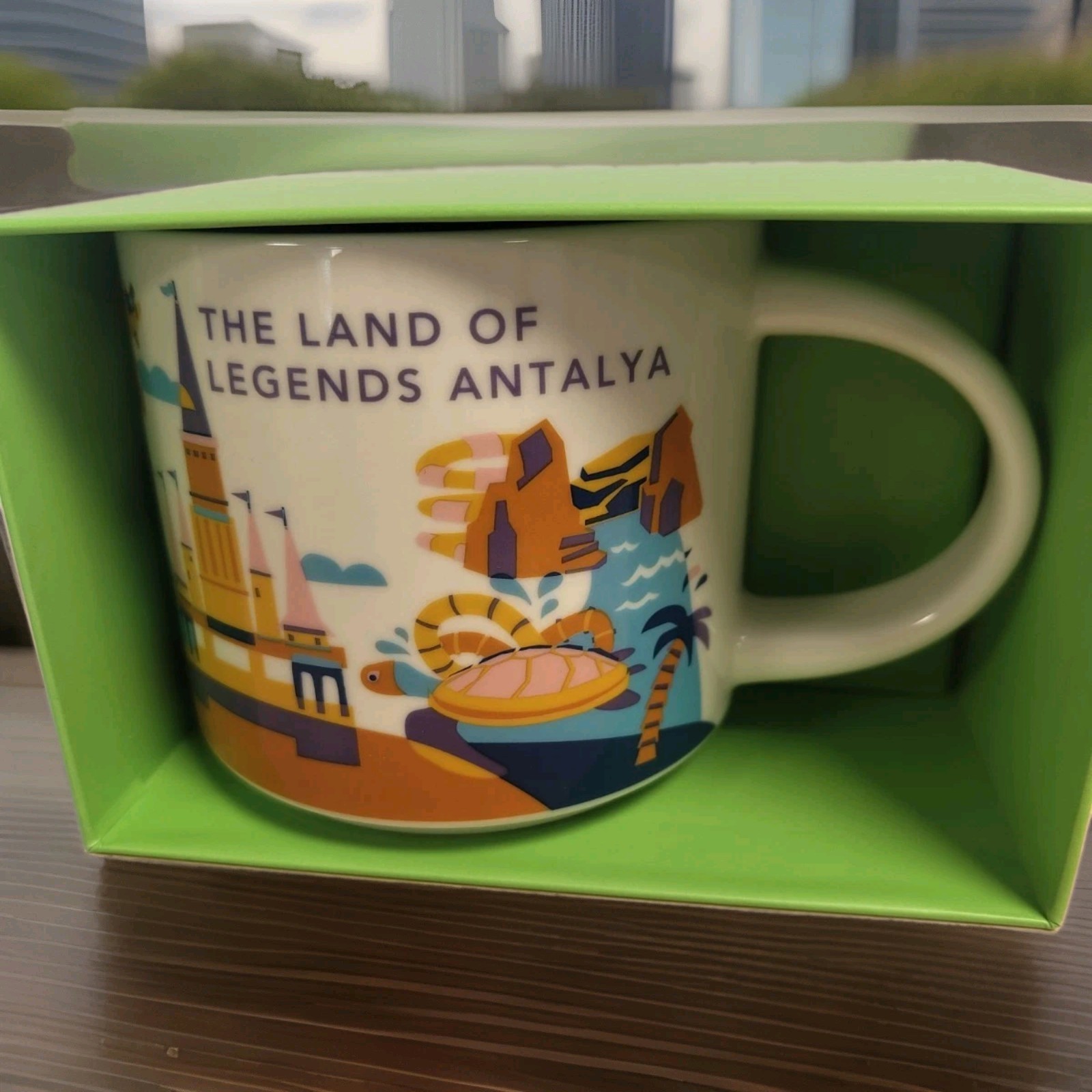 Starbucks NEW 2026 The Land Of Legends ANTALYA You Are Here Mug with SKU 414 ml
