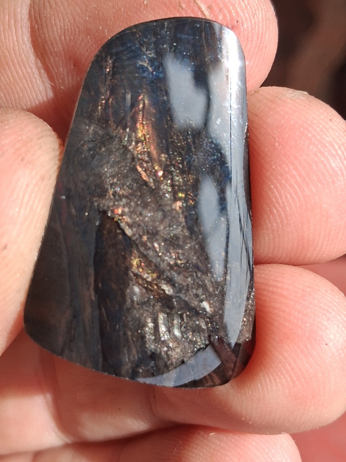 19 Carat Fire Obsidian
