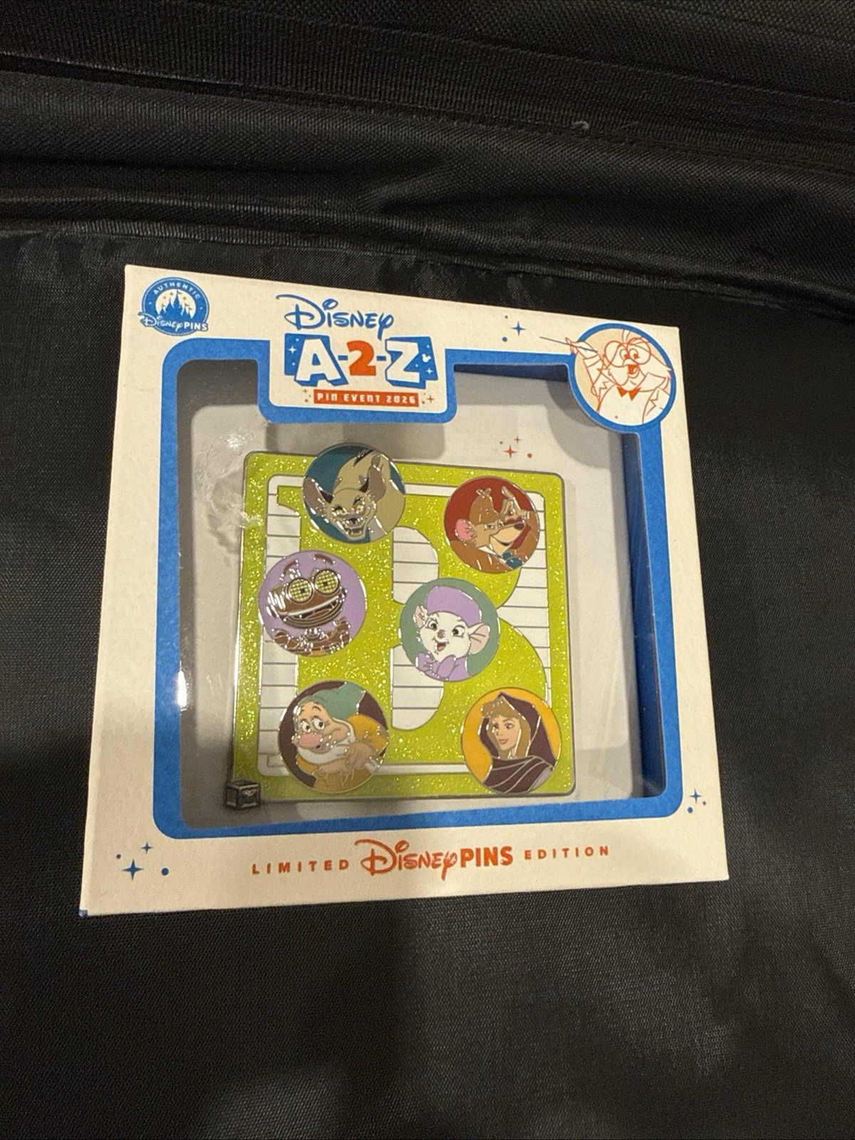 Disney A-2-Z Event Exclusive Mini Jumbo Pin - B LE600