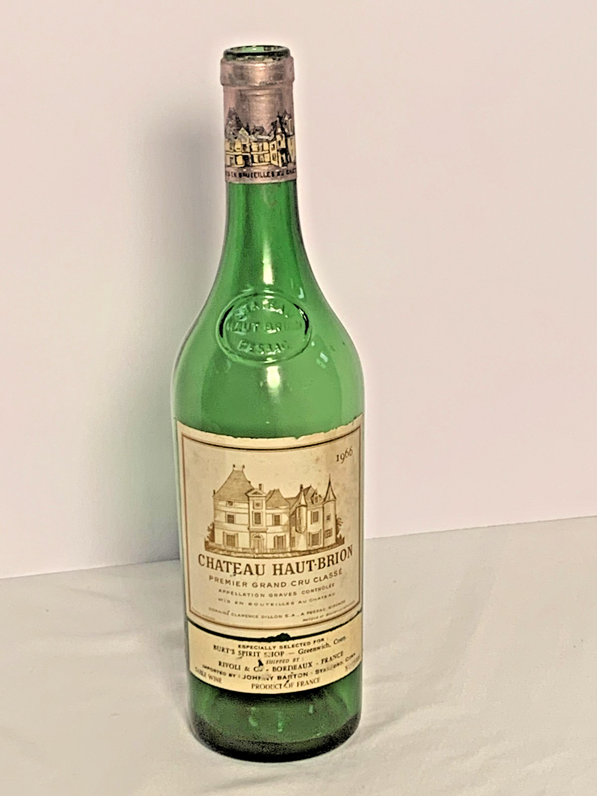 1966 Chateau Haut-Brion wine bottle 1966 Chateau Haut-Brion wine bottle