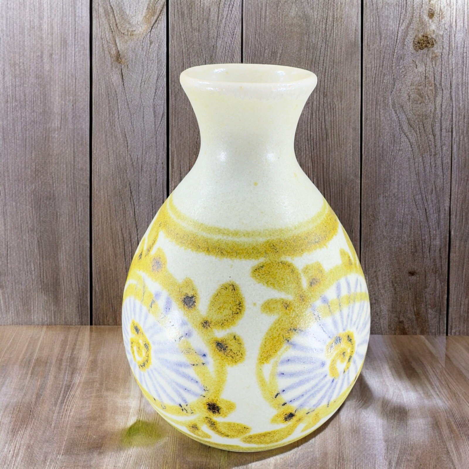 Hand Made Studio Art Pottery Bud Vase Round Bottom Stoneware Vase Hand Crafted