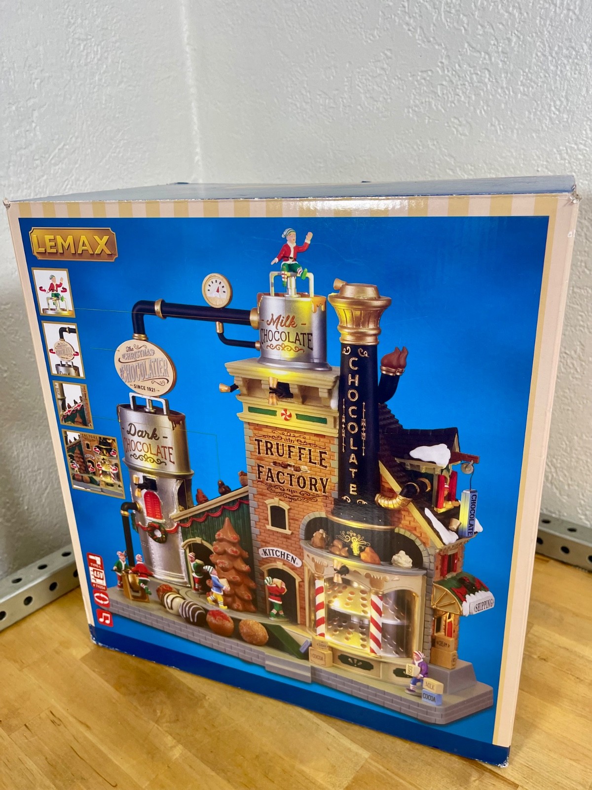 NEW 2021 LEMAX CHRISTMAS CHOCOLATIER TRUFFLE FACTORY #15805