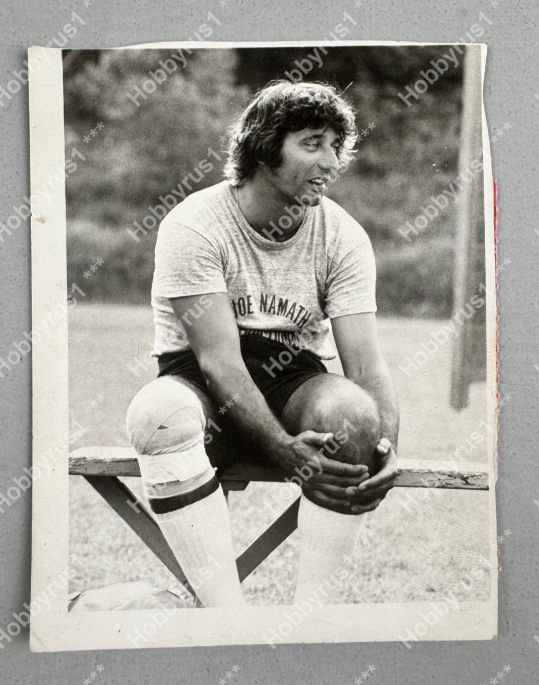 Joe Namath New York Jets NFL Football Vintage 1974 Original Press Photo