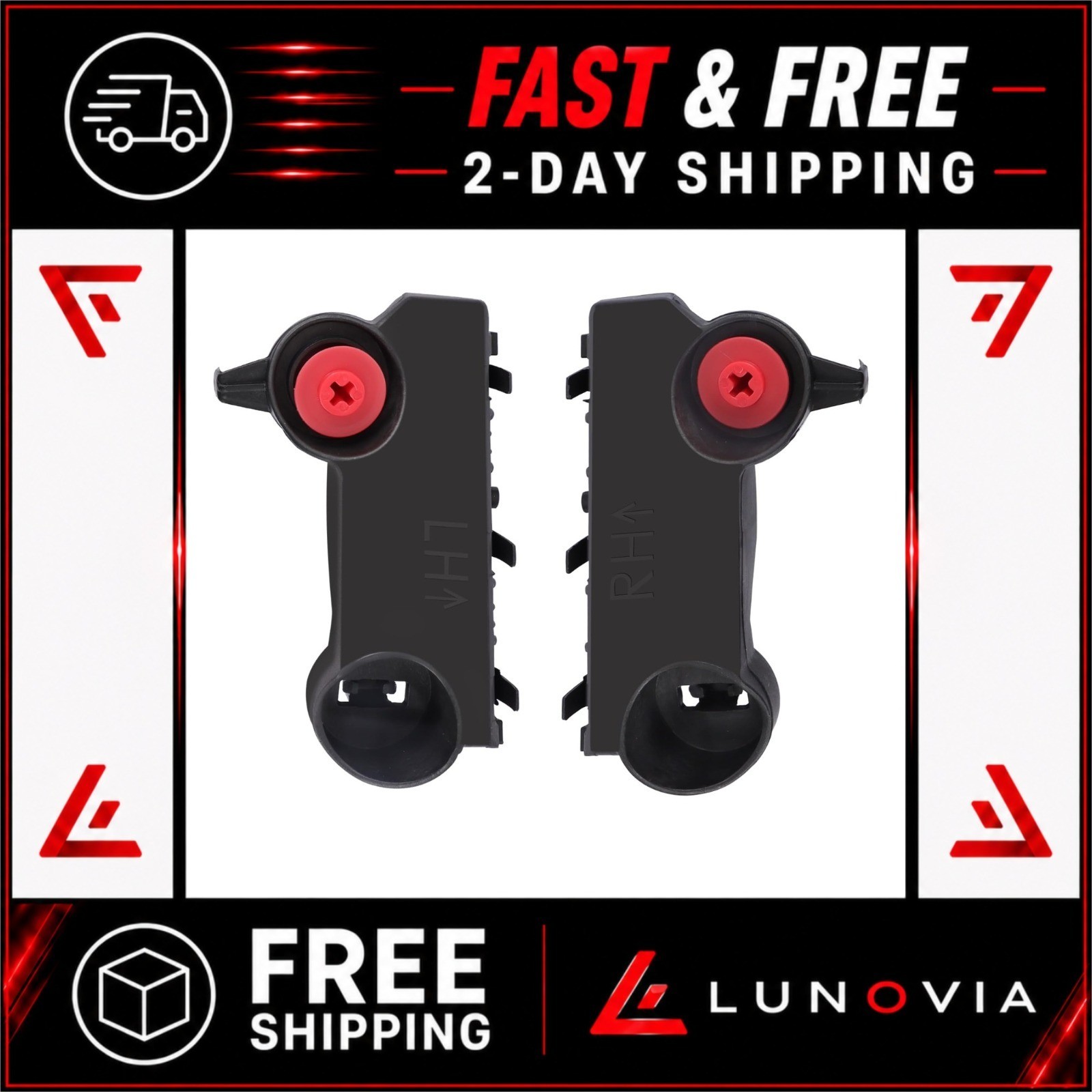 Nissan Altima Front Bumper Bracket Set 2019-2025 LH RH Support Mount